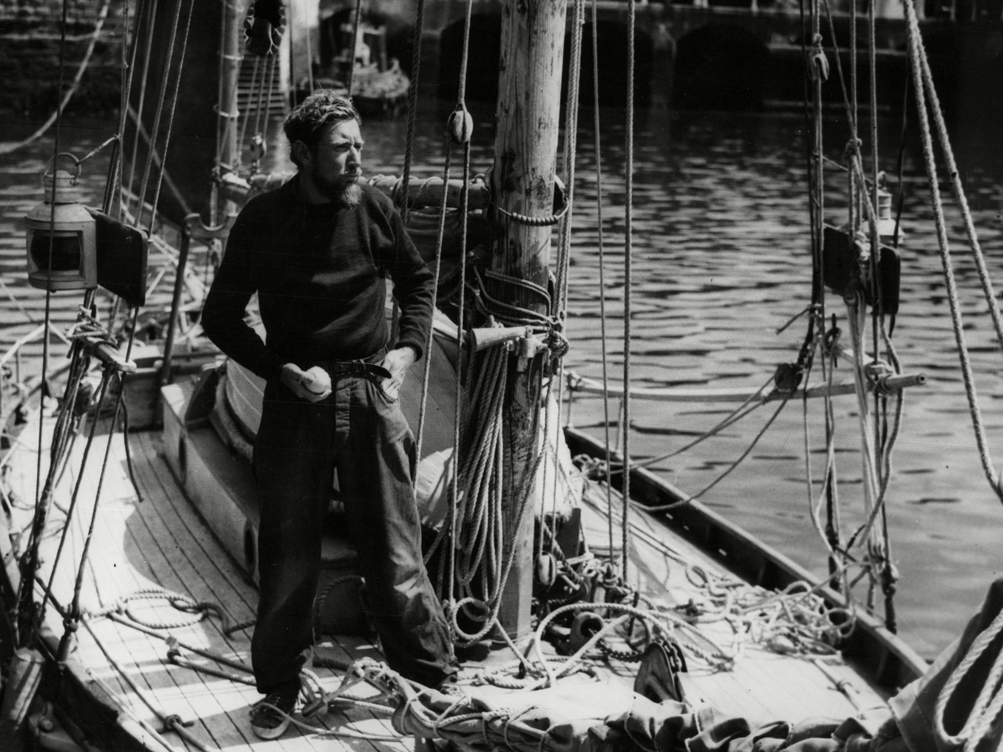 The explorer was the first person to single-handedly sail both directions across the Atlantic