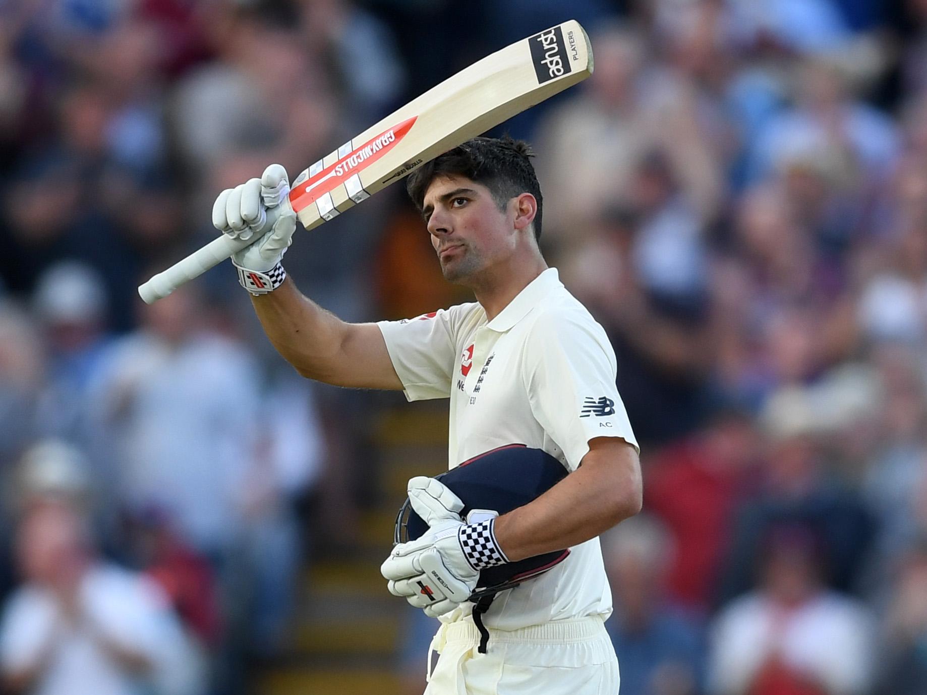 
Cook will continue at the crease on Friday 