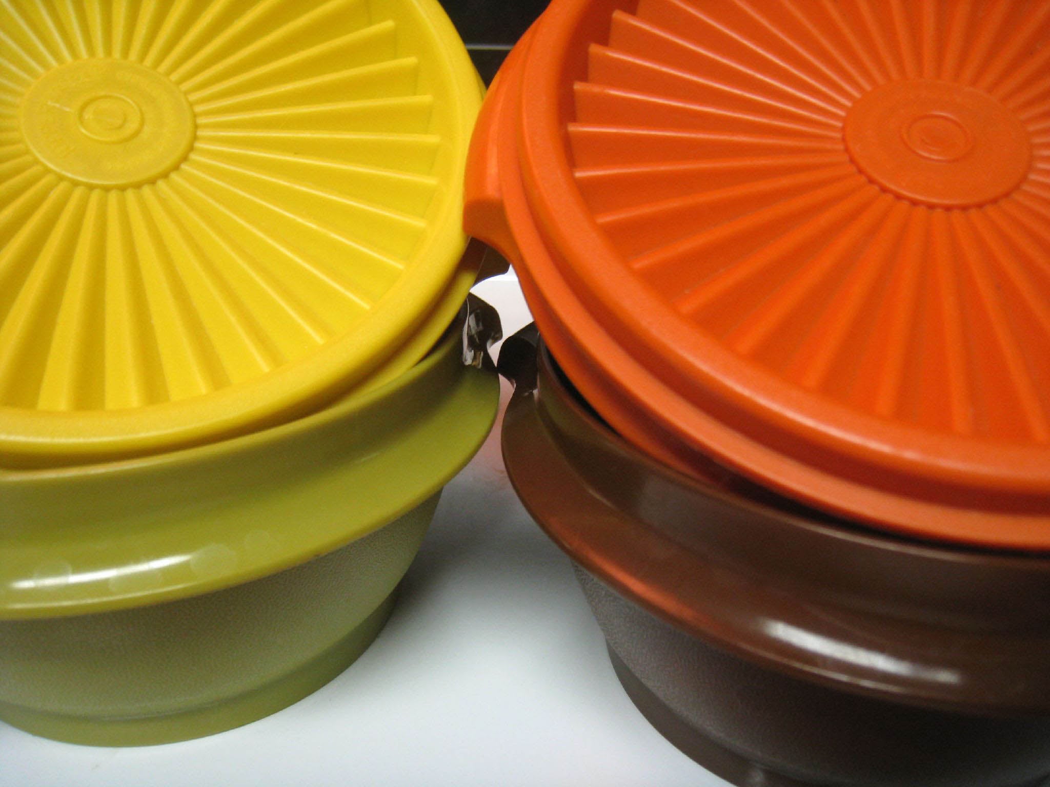 Tupperware from the Seventies: the trouble was, it never needed to be replaced