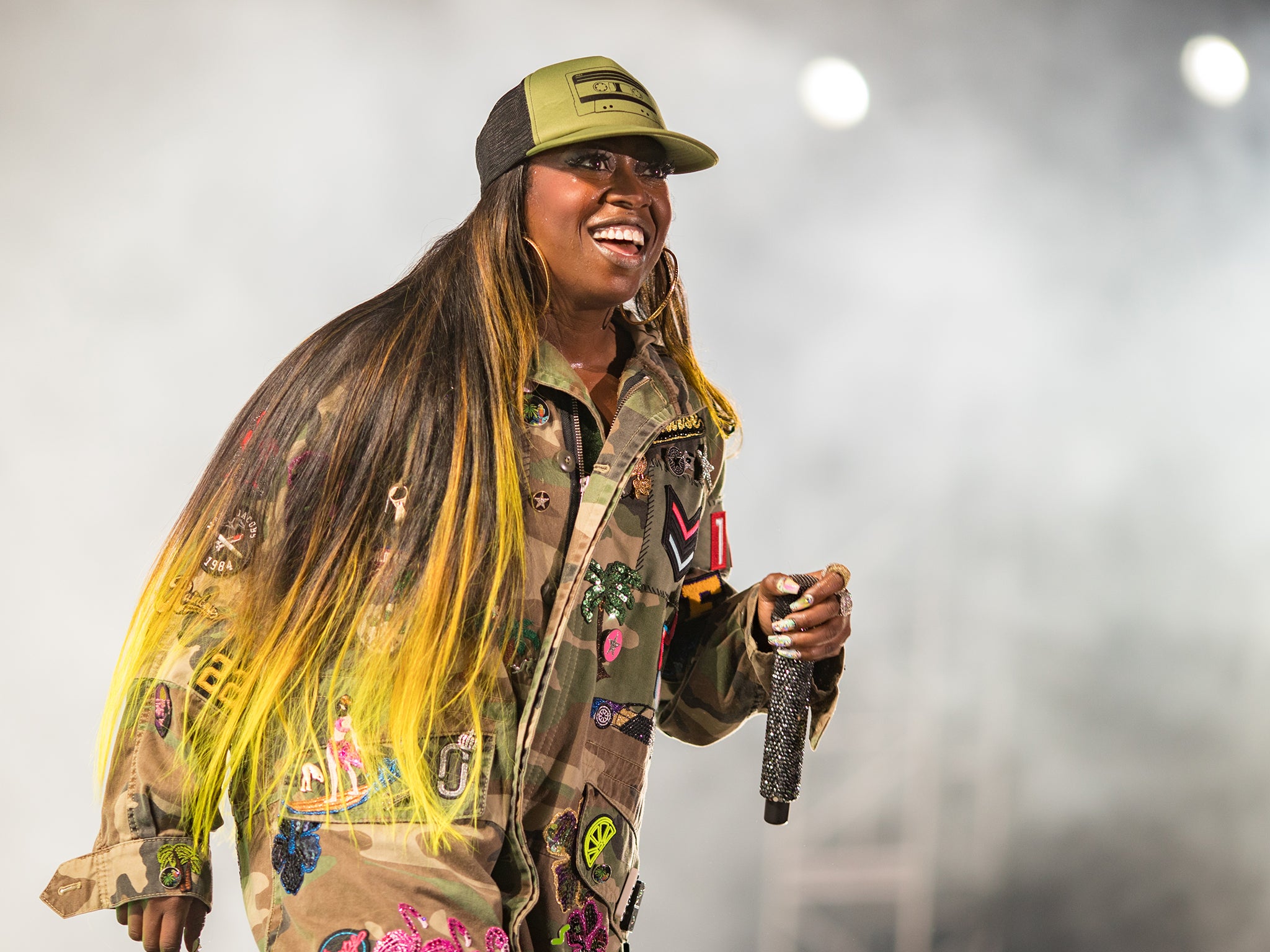 Missy Elliott performs during FYF Fest in Los Angeles in July this year