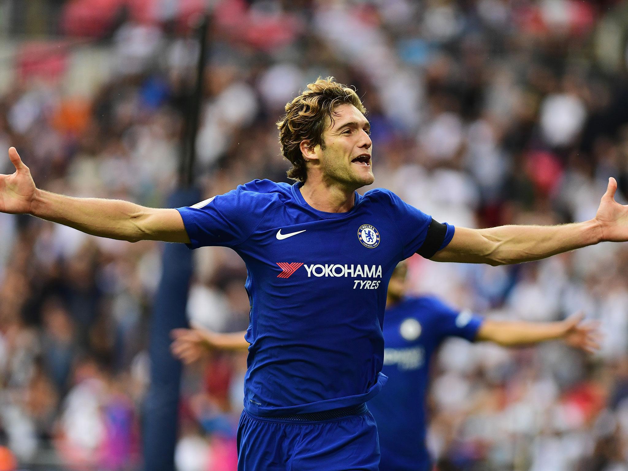 Marcos Alonso secured the points with a low strike past Hugo Lloris