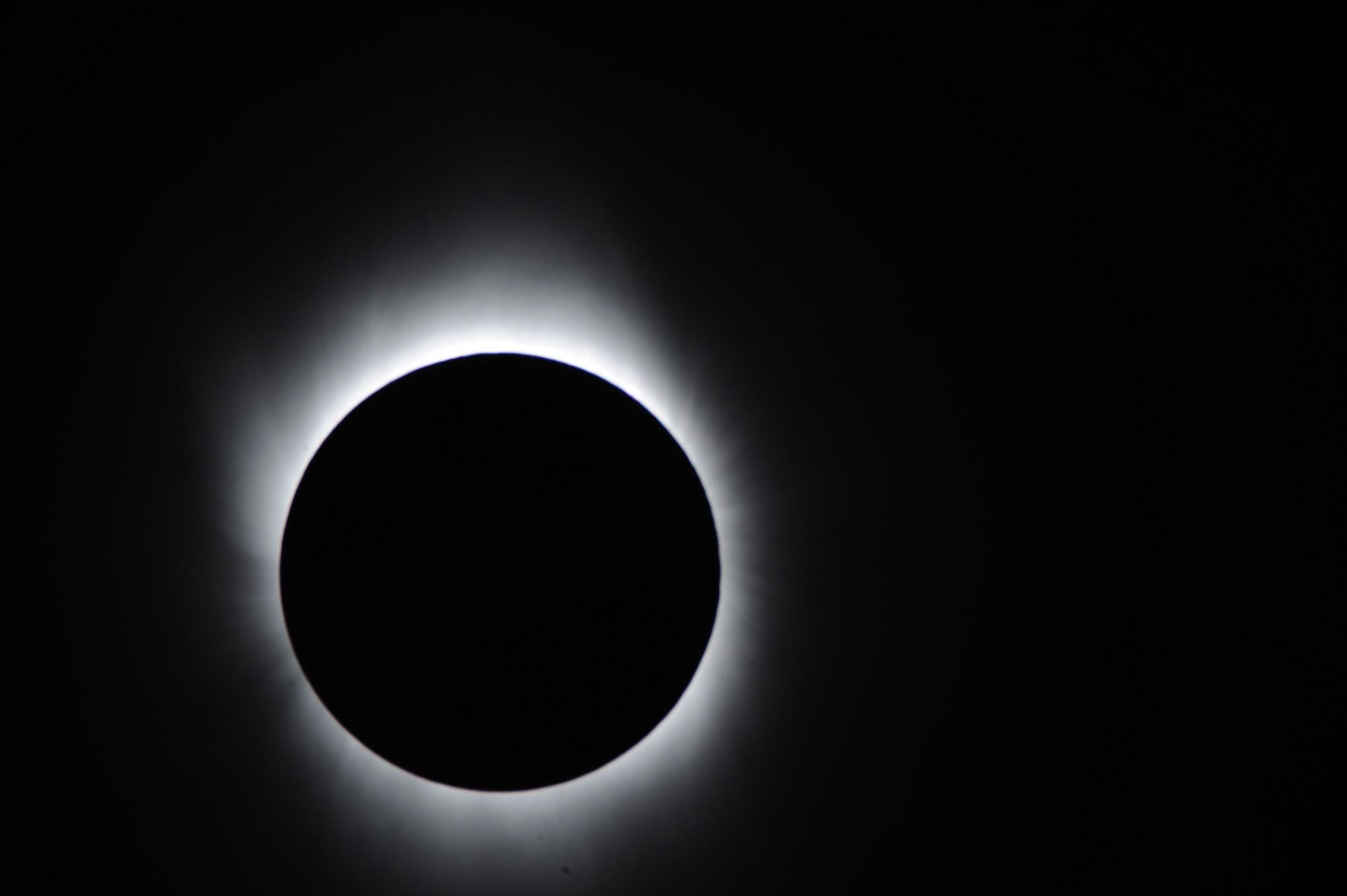 A total eclipse as seen from Asia