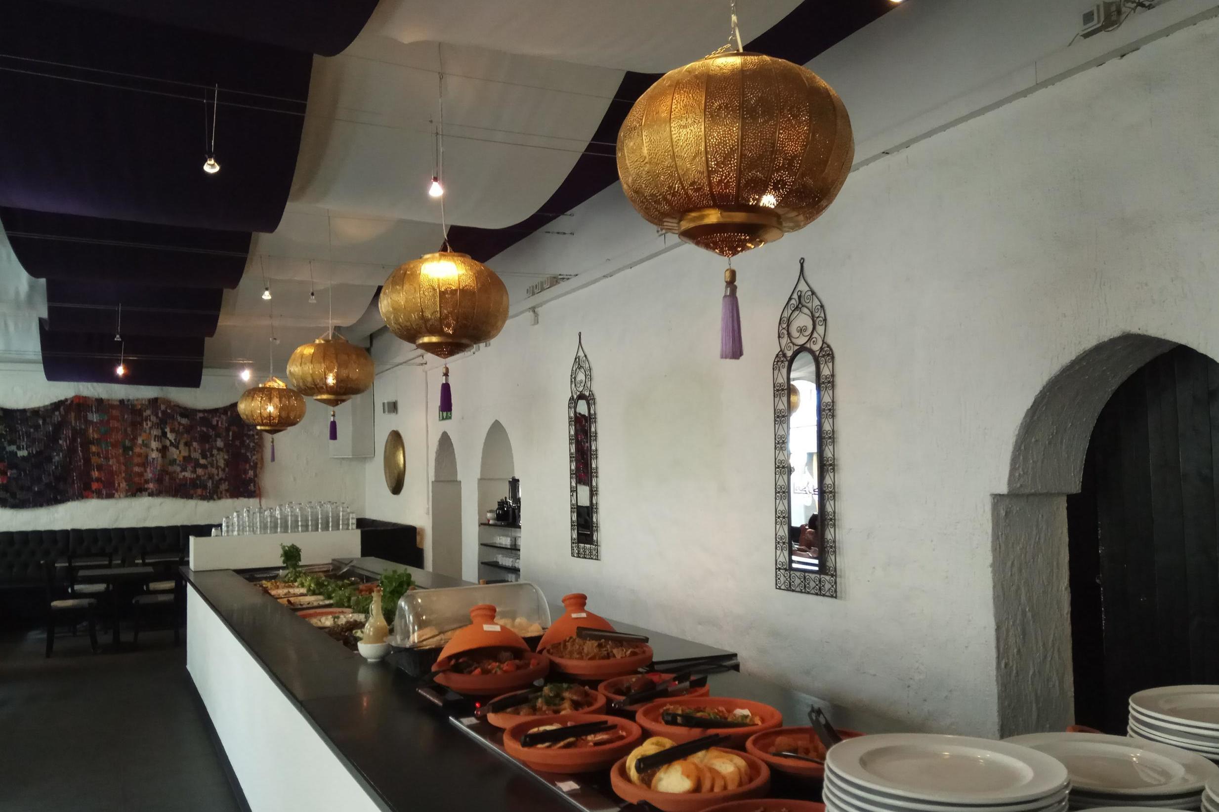 Laziza is a modern Lebanese restaurant