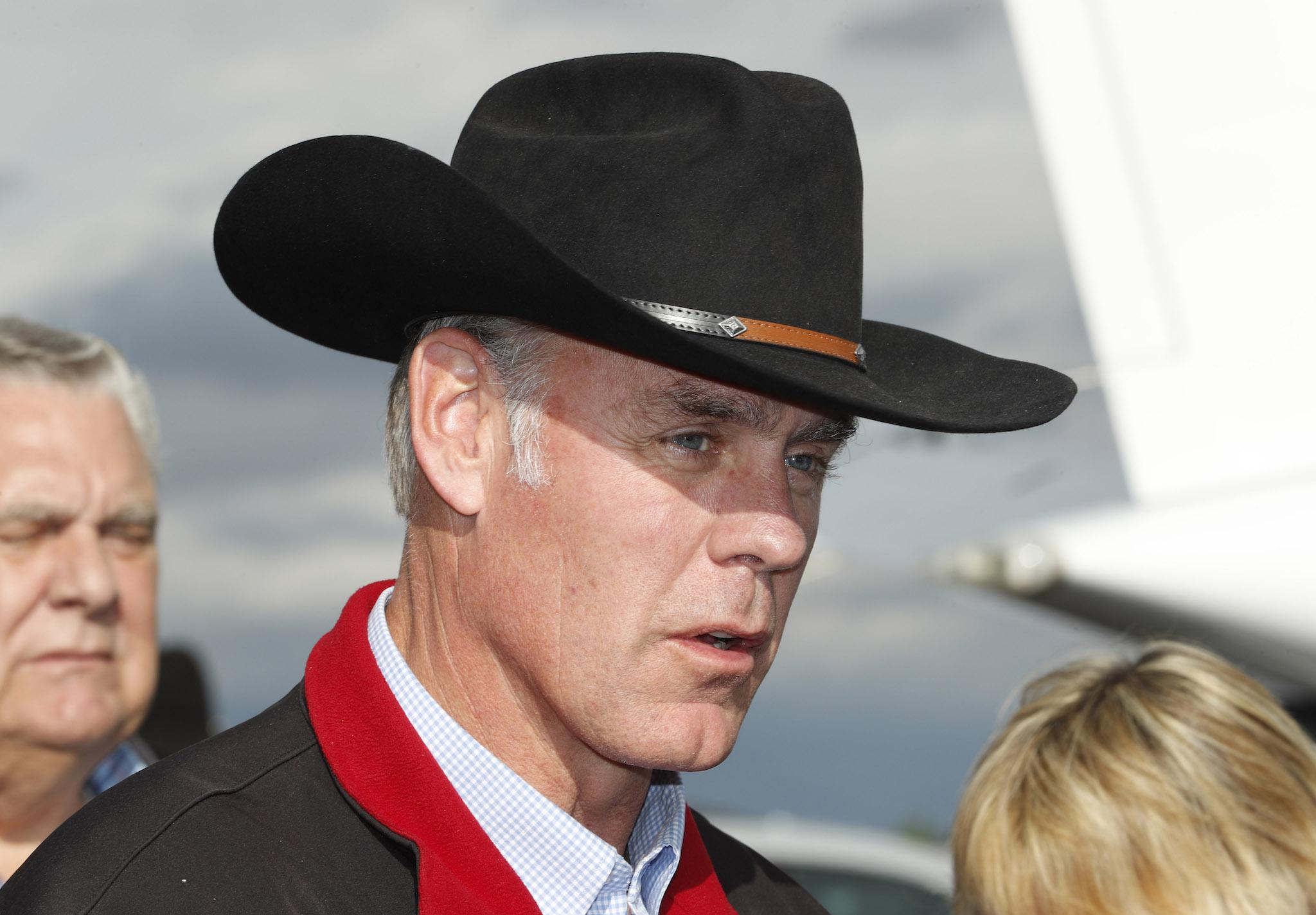 US Secretary of the Interior Ryan Zinke