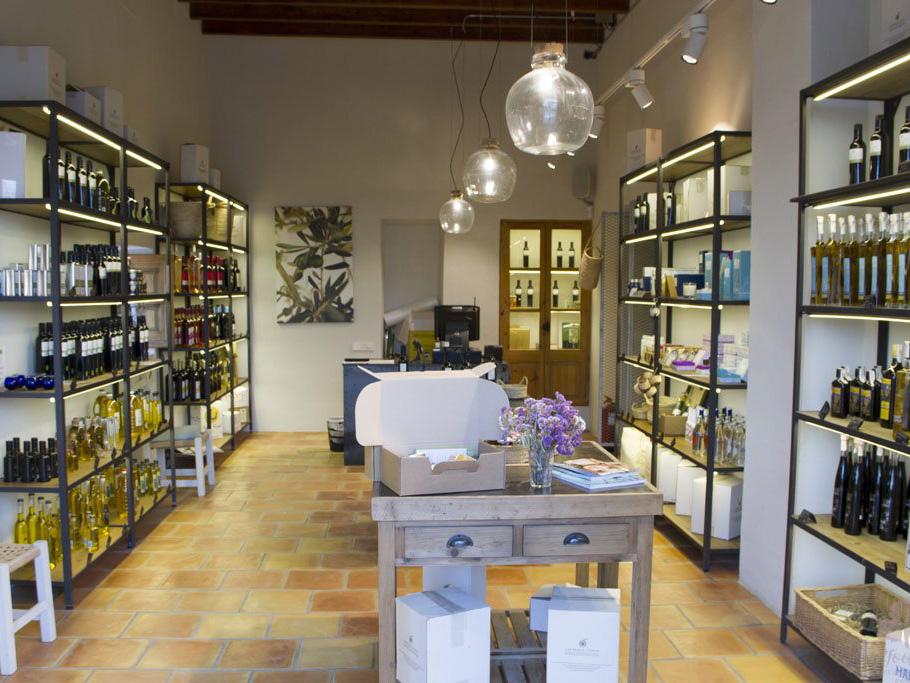 It’s olive oils galore at the Ses Escoles which offers tastings