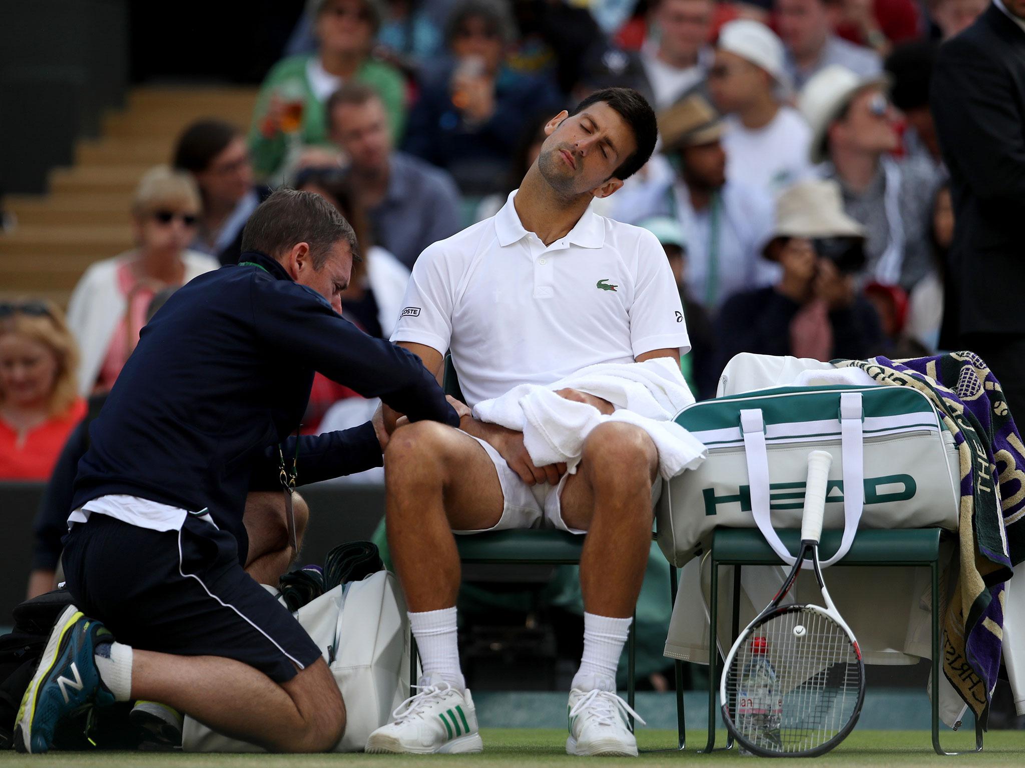 &#13;
Djokovic has already ended his season &#13;