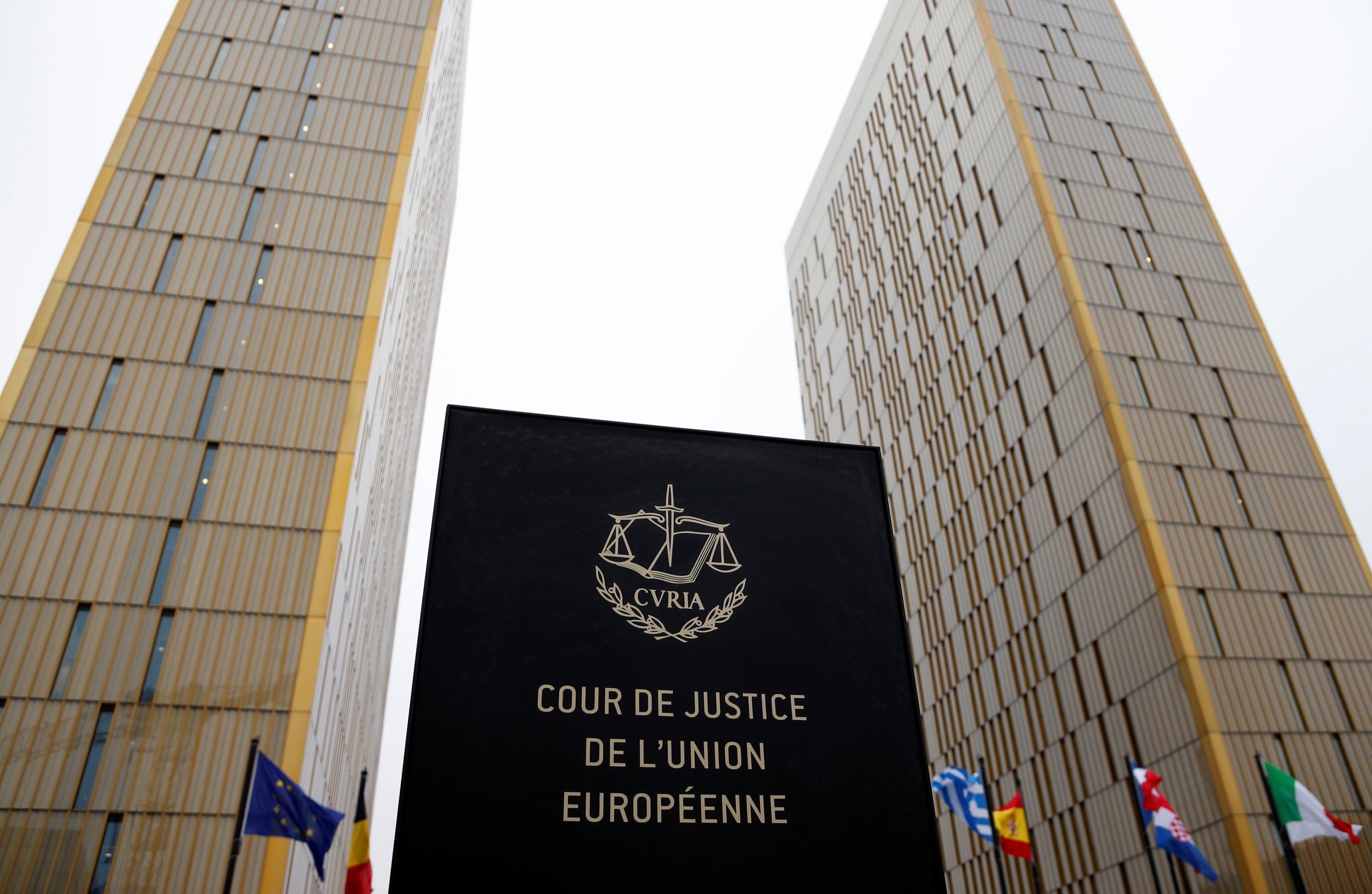 The European Court of Justice in Luxembourg