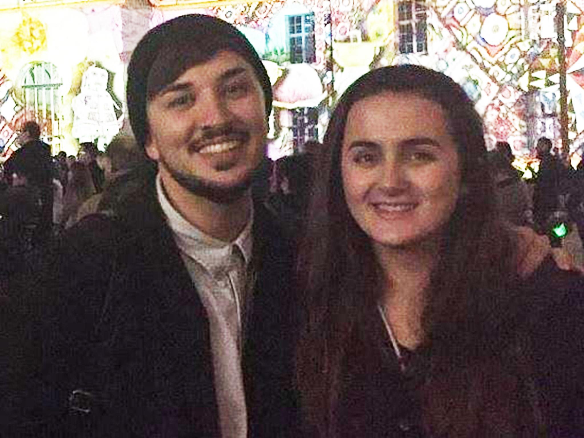 Nikita Murray with her brother Martyn Hett