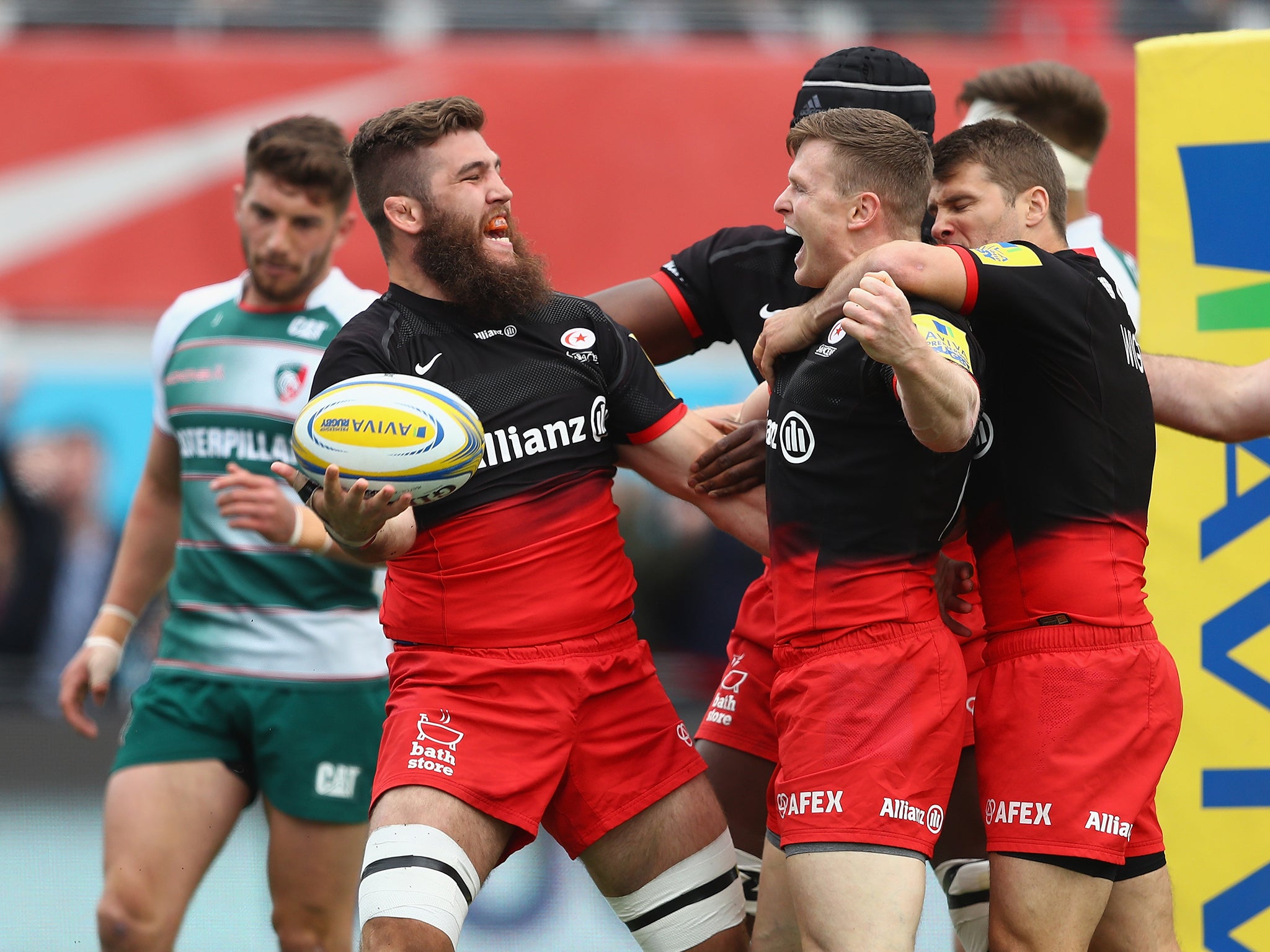 Fraser made 83 appearances for Saracens in seven years