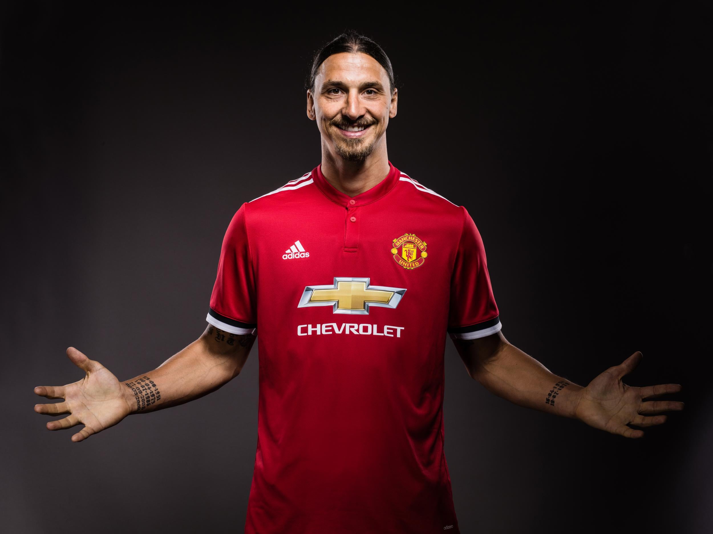 Zlatan Ibrahimovic was unveiled as a Manchester United player for the second time on Thursday