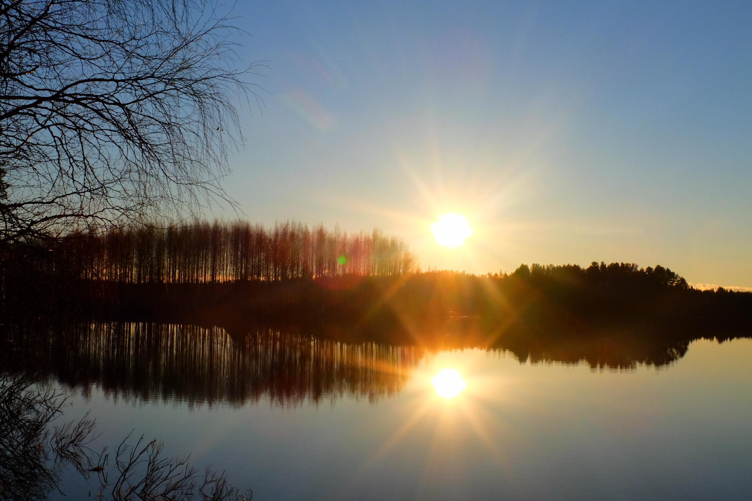 When the sun goes down, the Finns cosy up with a drink