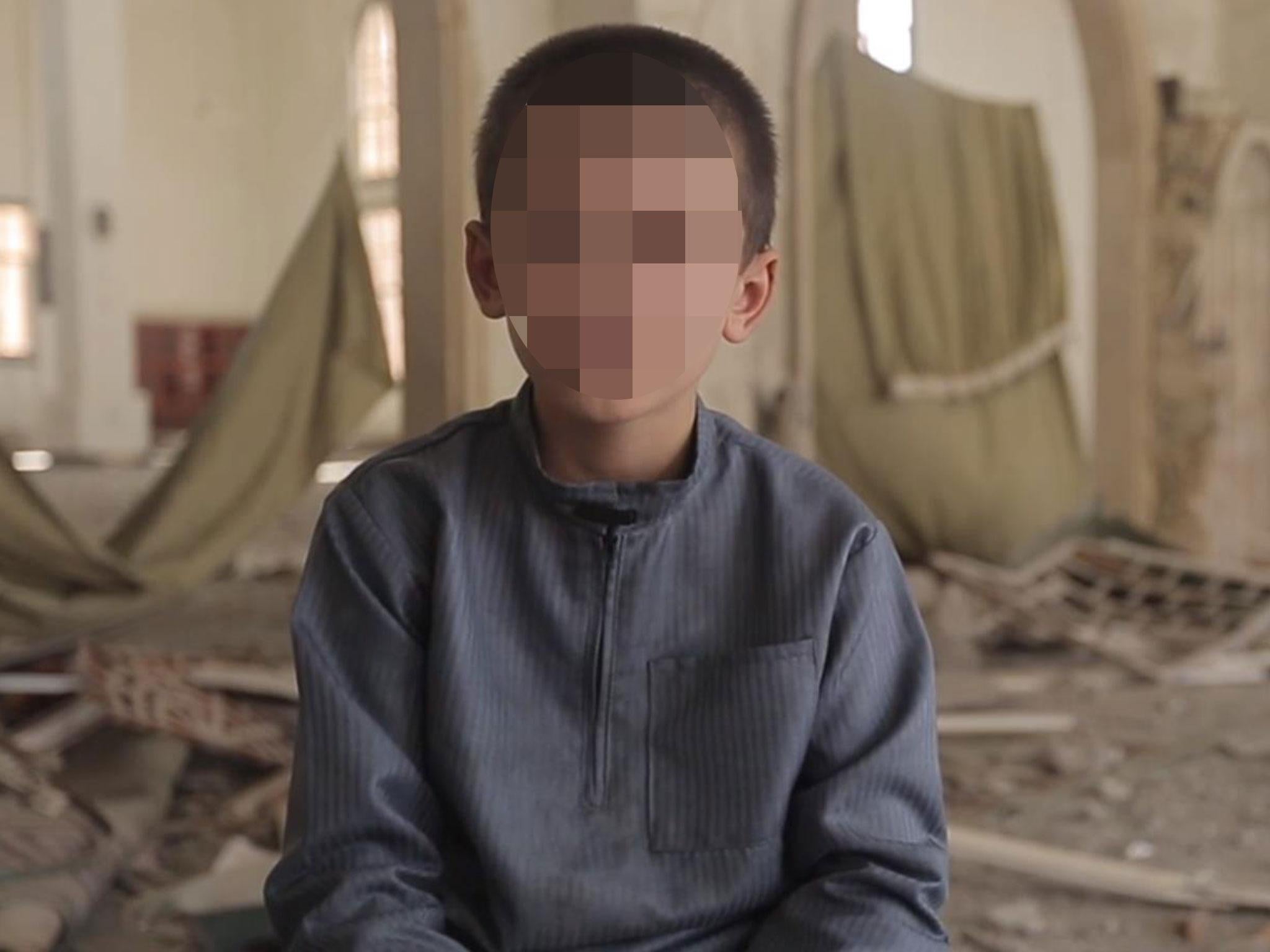 A 10-year-old American boy named as Yusuf in an Isis propaganda video released in August 2017