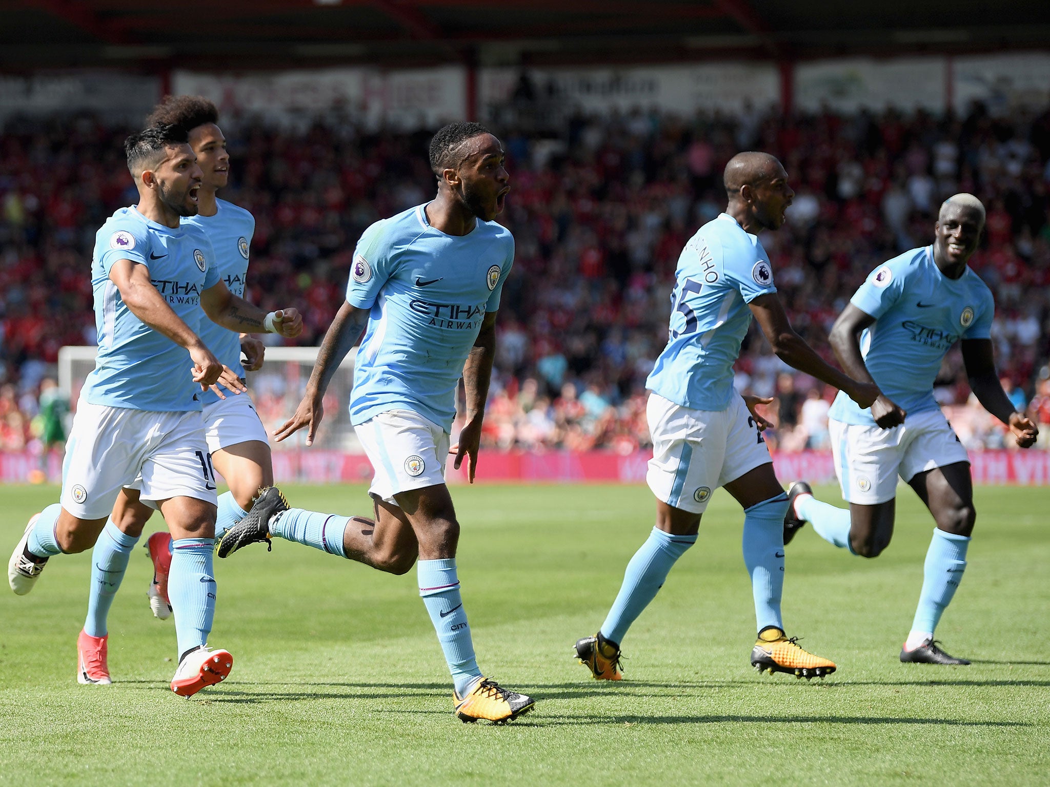 Gabriel Jesus in action for Manchester City