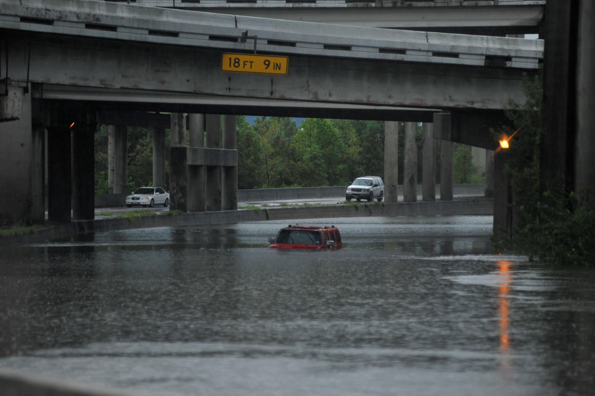 A total of eight million people are under flash flood warnings