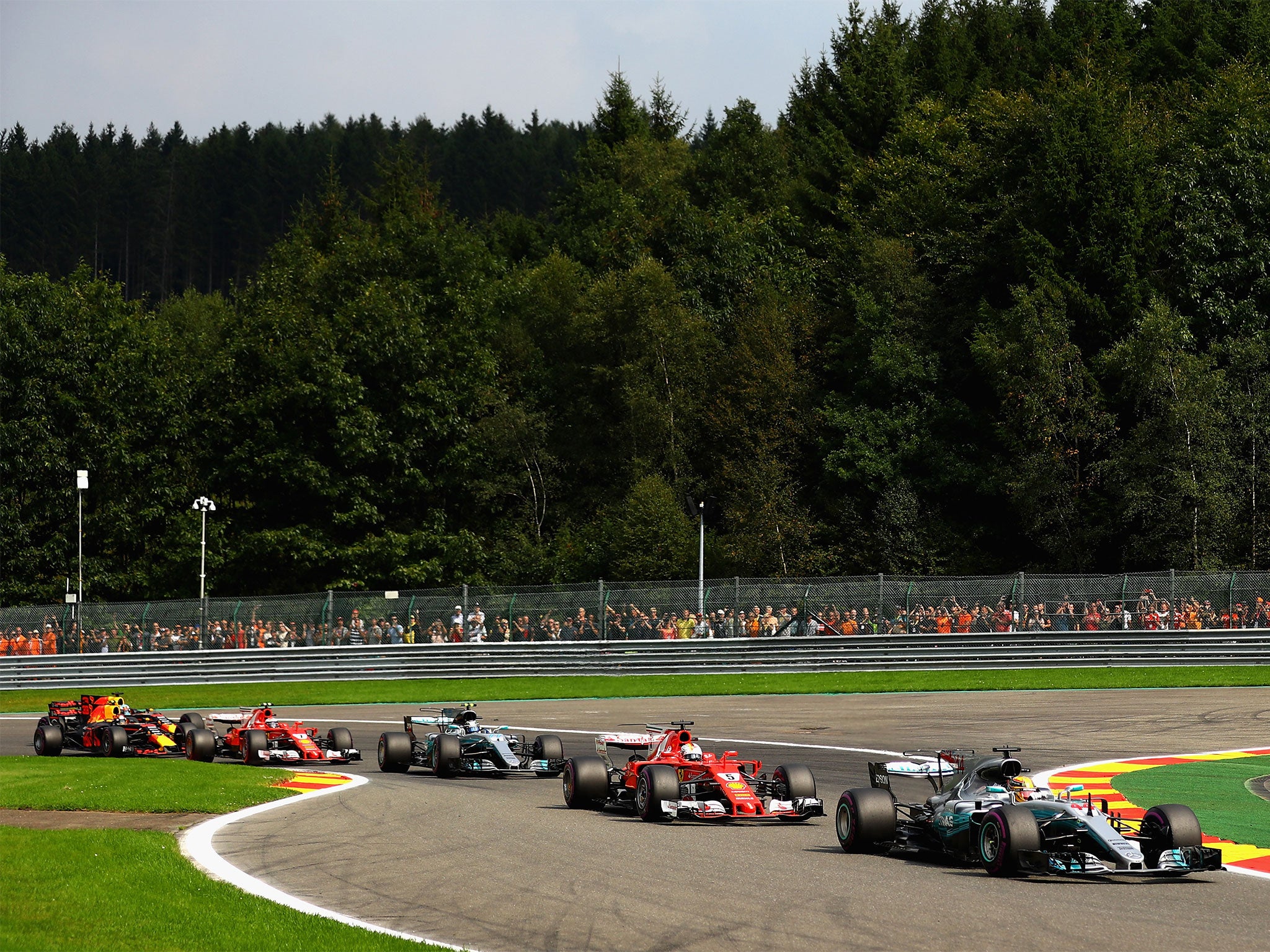 The sport's attention was on Spa in Belgium this weekend