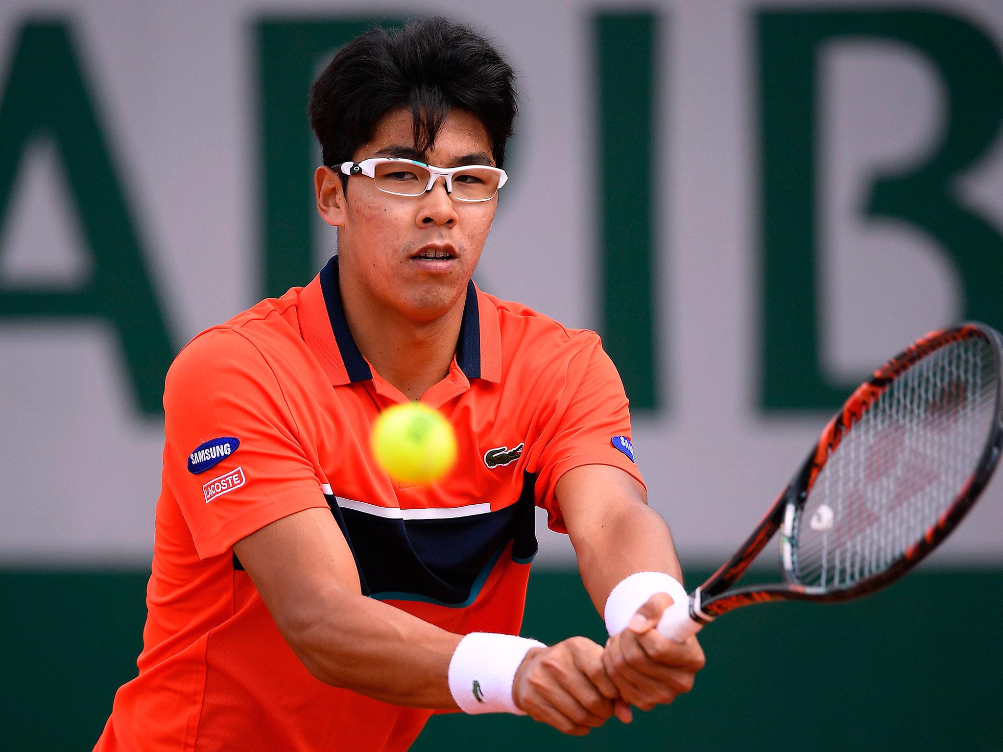 &#13;
Chung was voted most improved player on the men’s tour by his peers two years ago &#13;