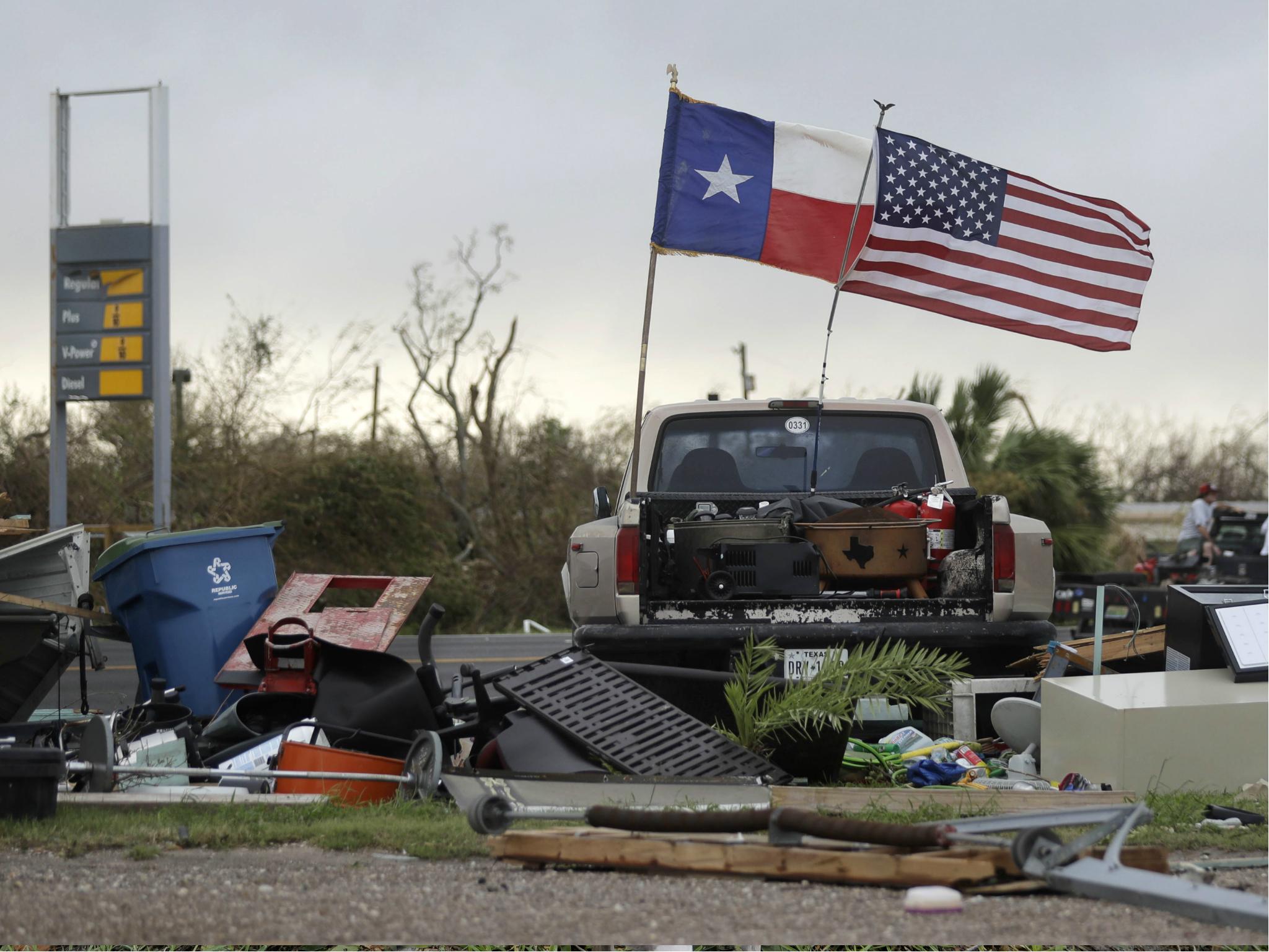 Tropical storm Harvey has brought unceasing rains to southeast Texas