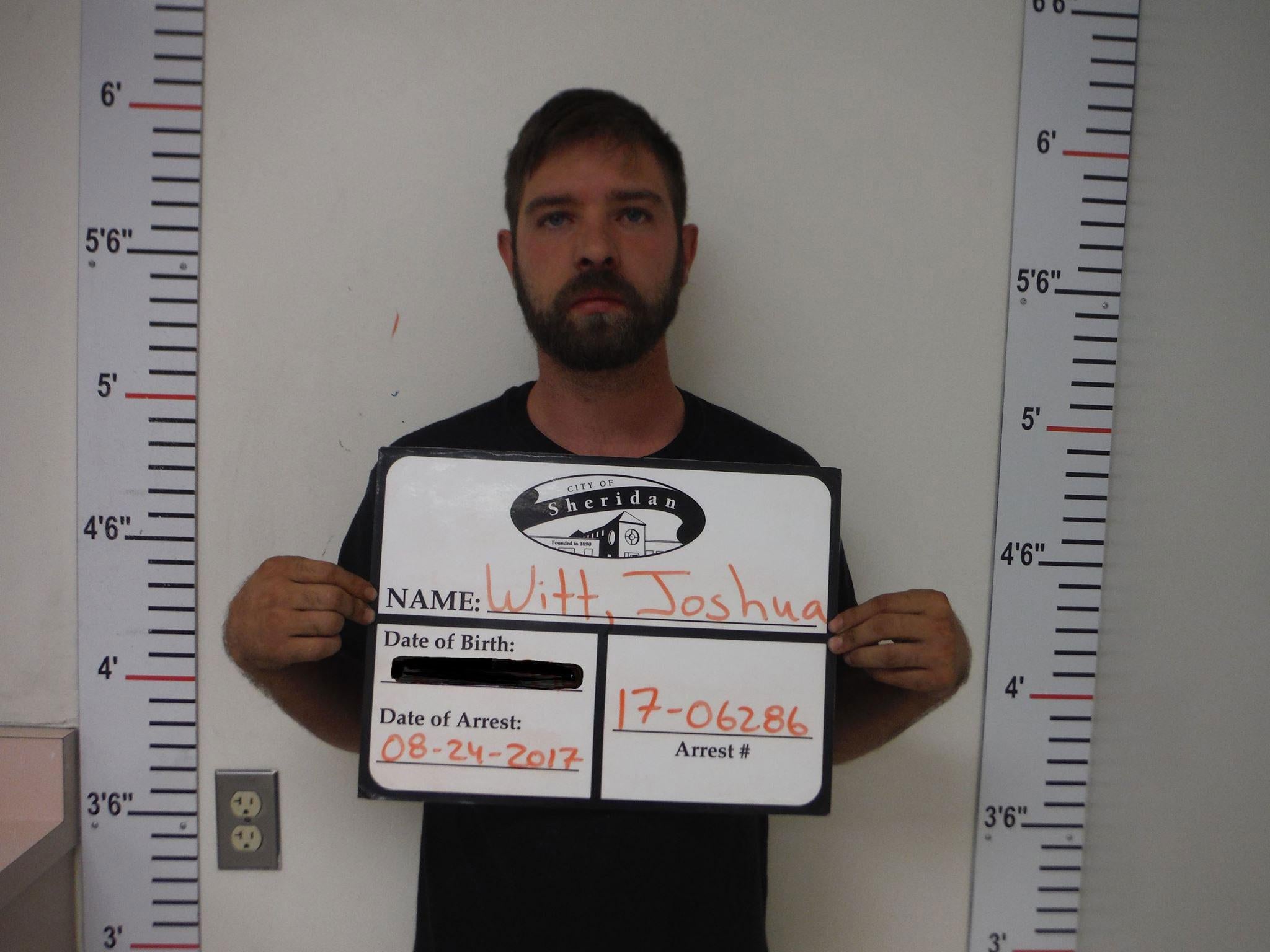 Joshua Witt could face a fine of $2,650 (£2,050) and up to one year in jail if convicted of false reporting