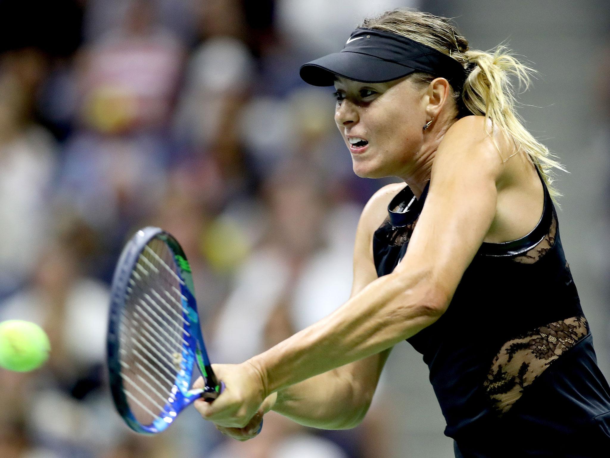 
Sharapova looked impressive on her first Grand Slam appearance in 19 months 