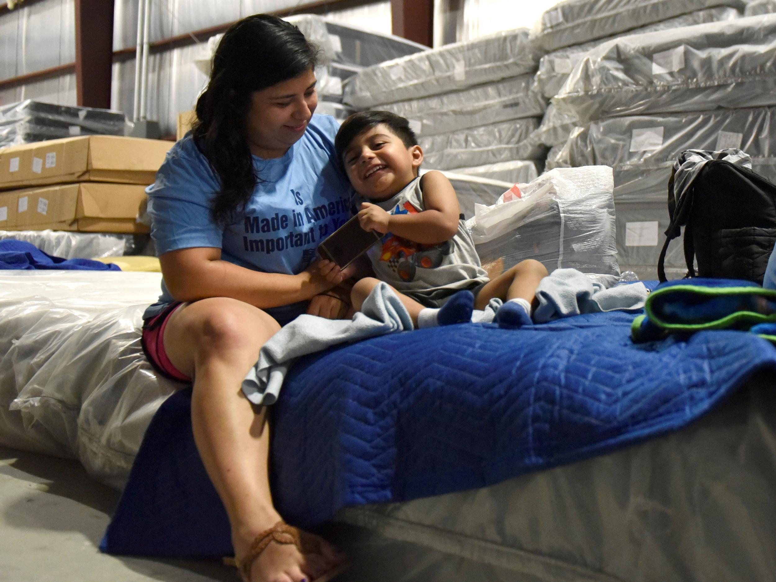 Hurricane Harvey: Houston furniture store lets flood victims crash on mattresses and sofas