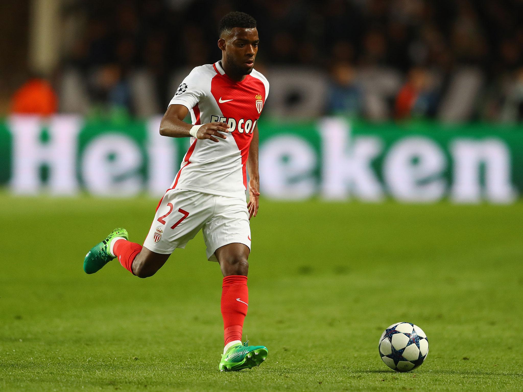 Thomas Lemar in action for Monaco last season