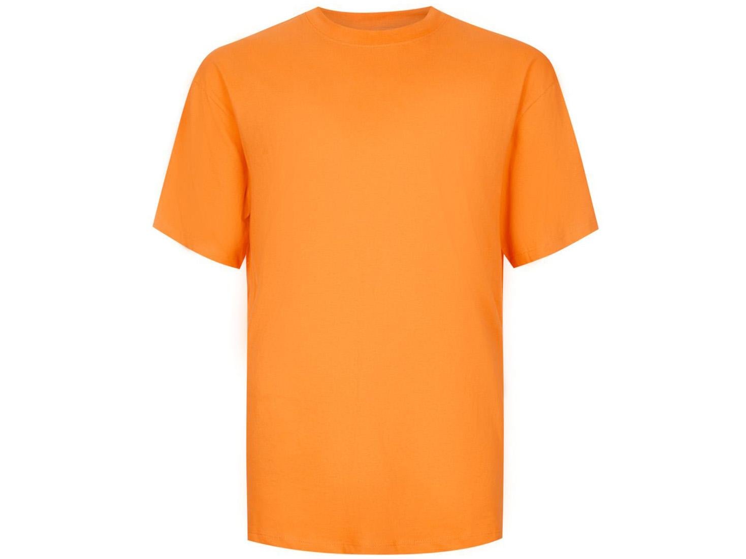 Orange 90s Style Oversized T-Shirt, £10, Topman