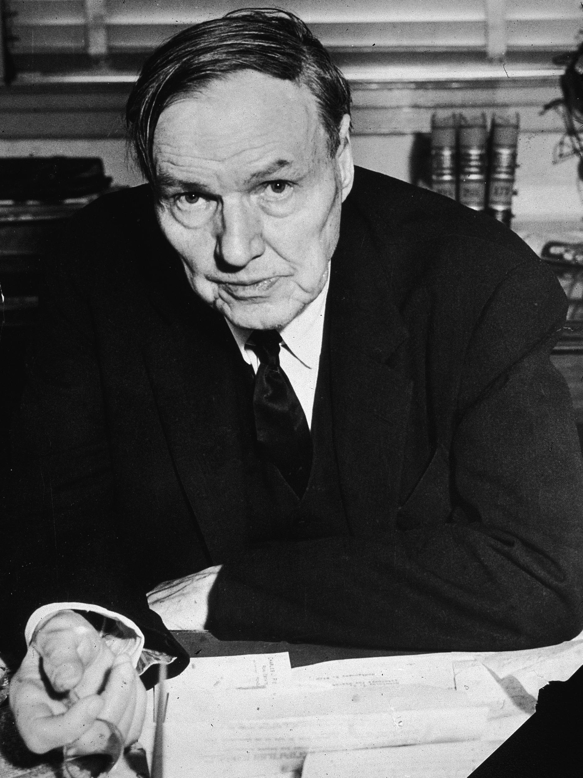 Defence lawyer and civil rights activist Clarence Darrow, circa 1920s (Hulton Archive/Getty)