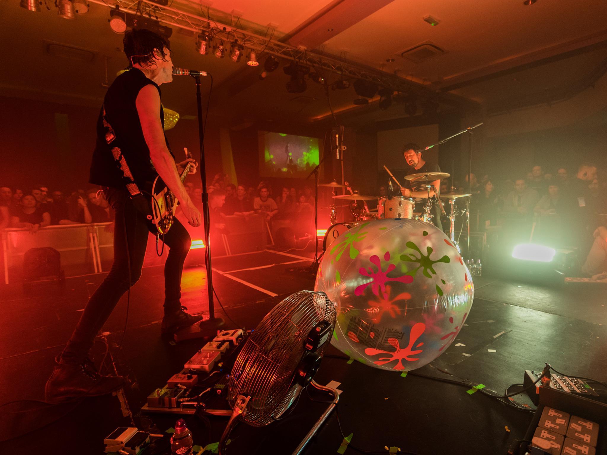 Raucous: Brian King (left) and David Prowse of Japandroids