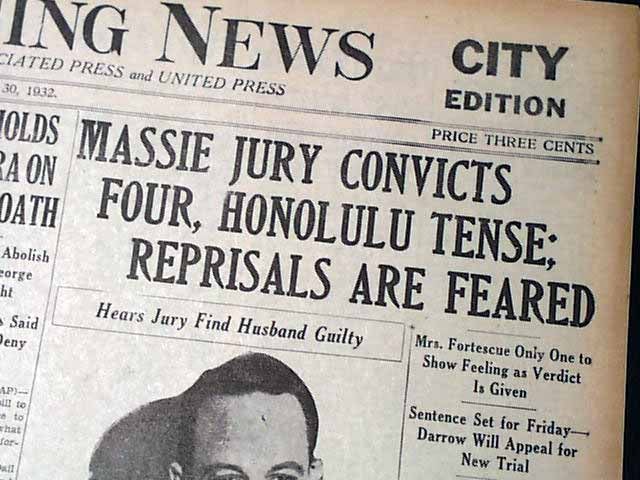 Lieutenant Massie, his associates and his mother-in-law enacted their own atrocious revenge on the alleged attackers