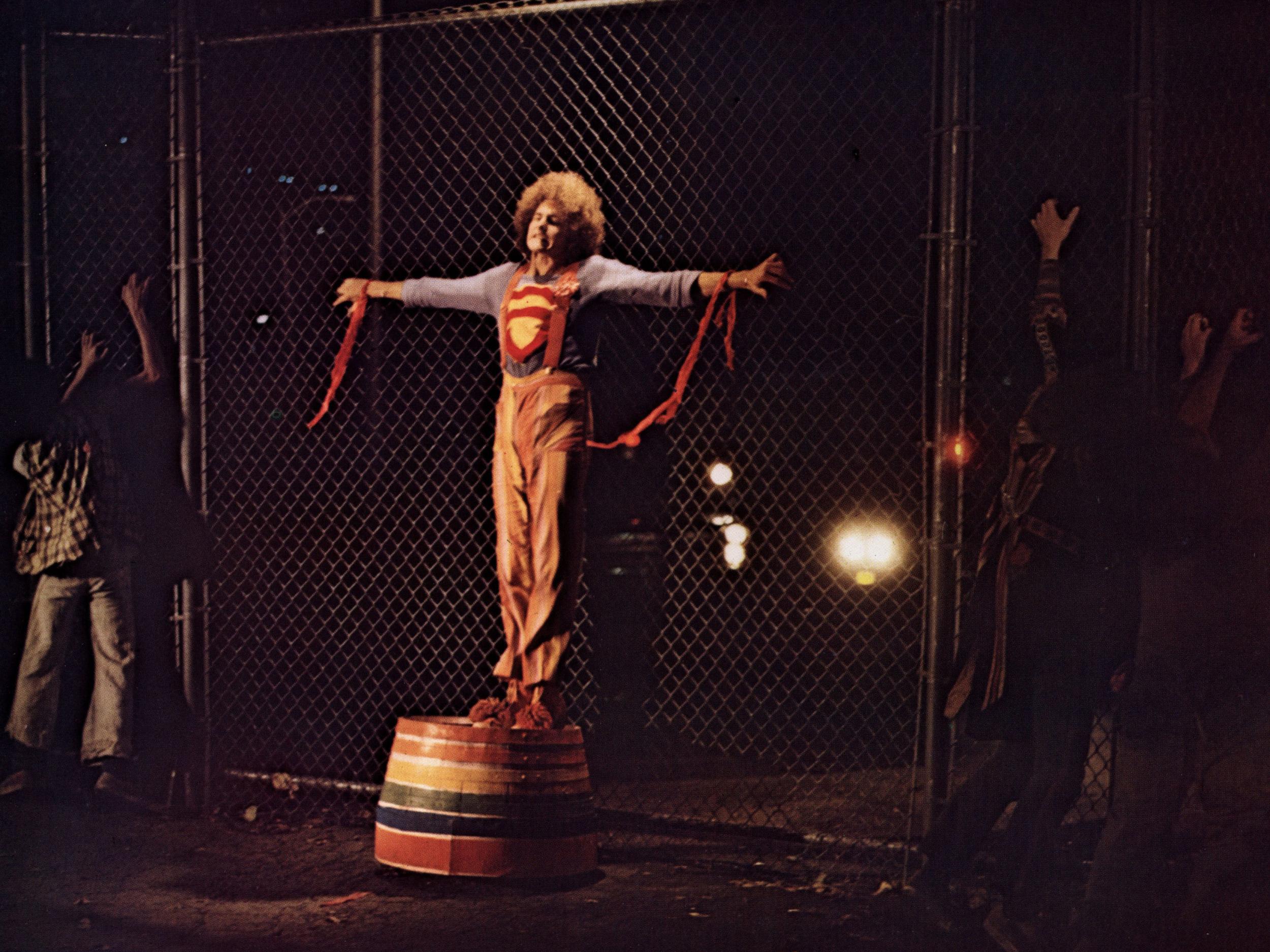 Victor Garbel as Jesus in the 1973 production of ‘Godspell’