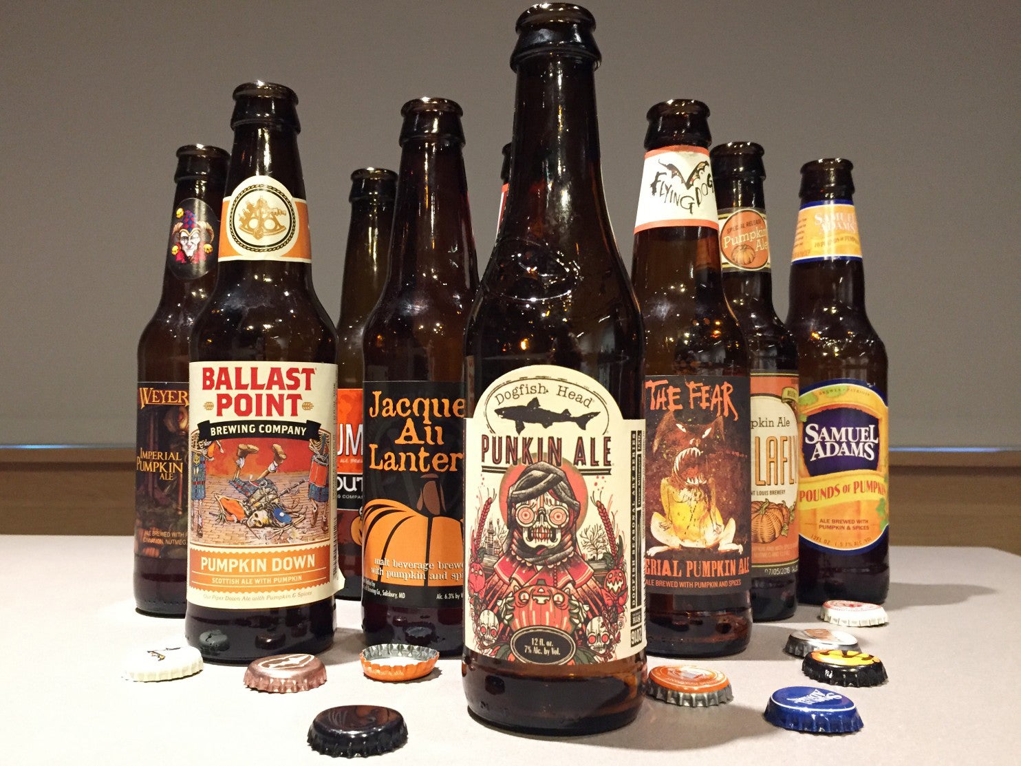 It's still August, but you can already find these bottles and many more pumpkin ales at beer stores