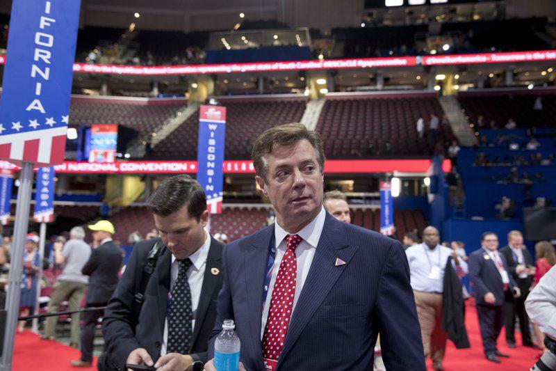 Earlier this summer, FBI agents raided Mr Manafort's Virginia home