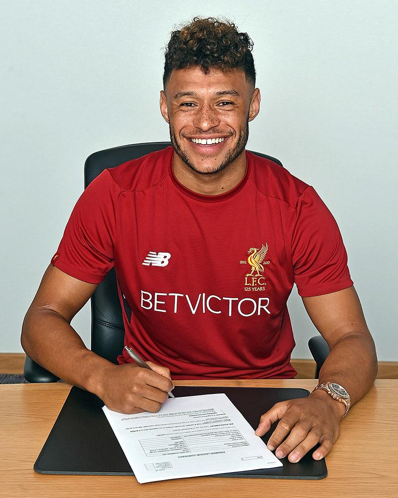 The England international signed for Liverpool on Thursday