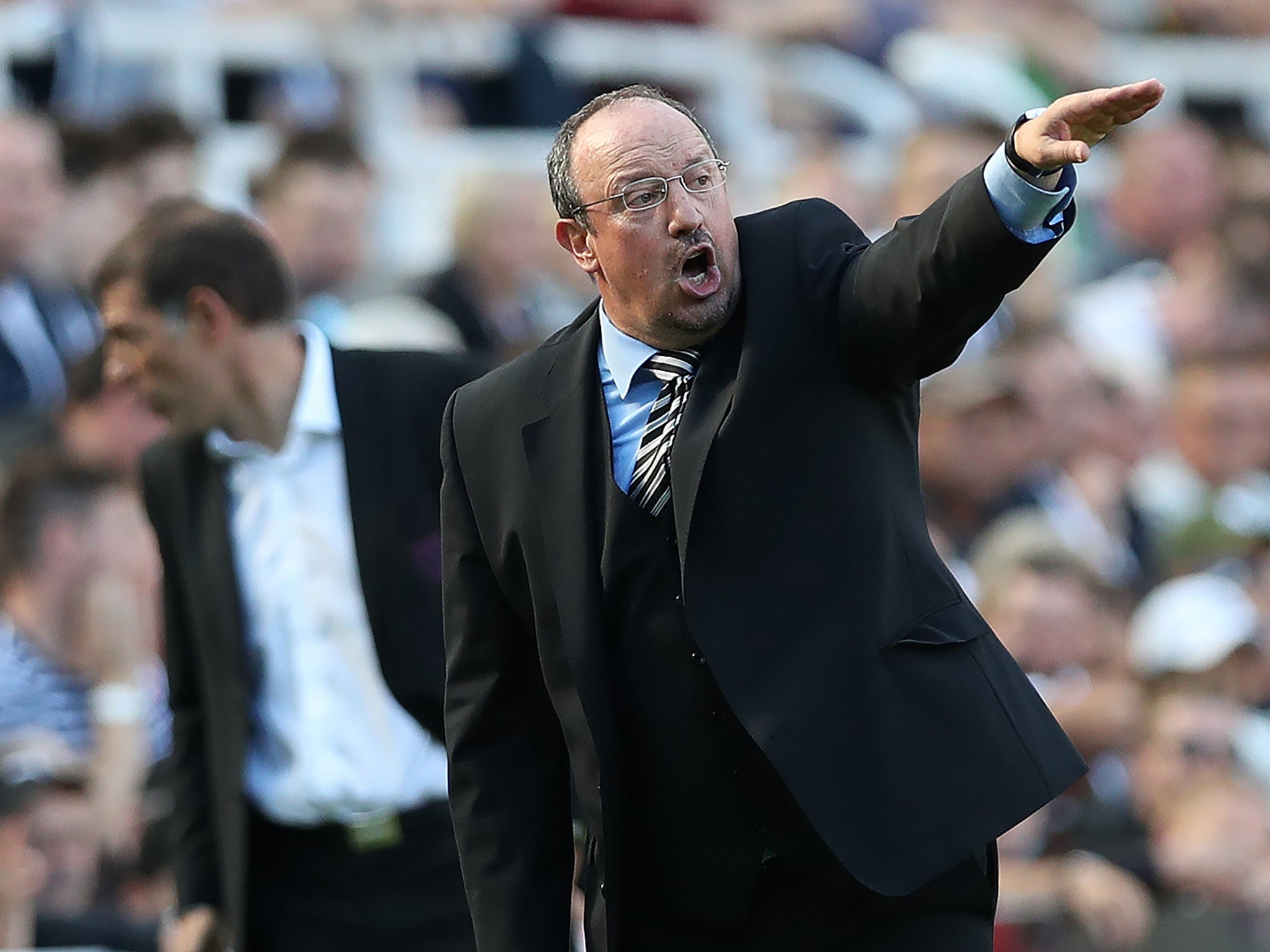 Benitez won't be on the sidelines at the Liberty Stadium