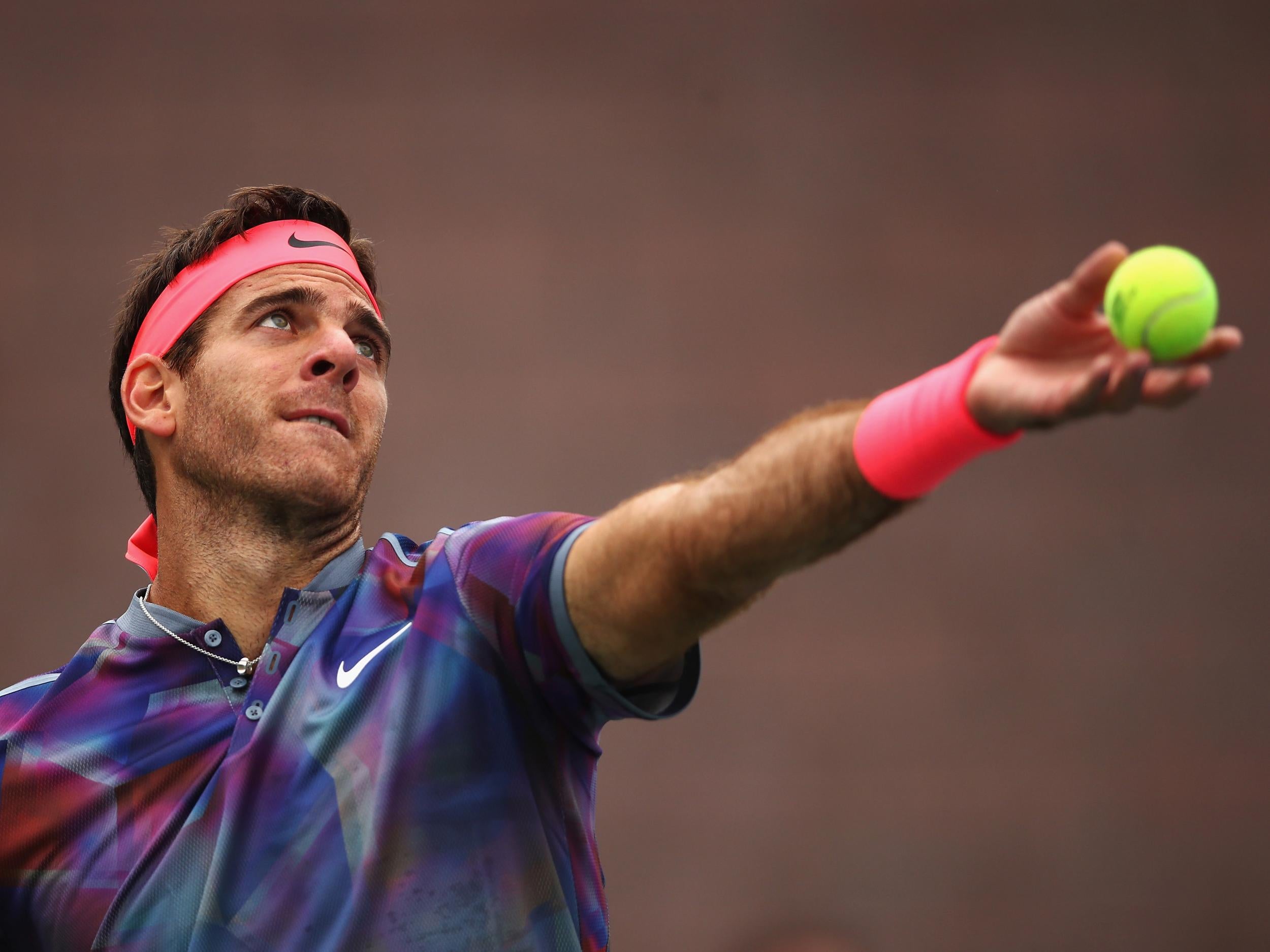 Juan Martin del Potro enjoyed an emphatic 6-3, 6-3, 6-4 victory over Roberto Bautista Agut