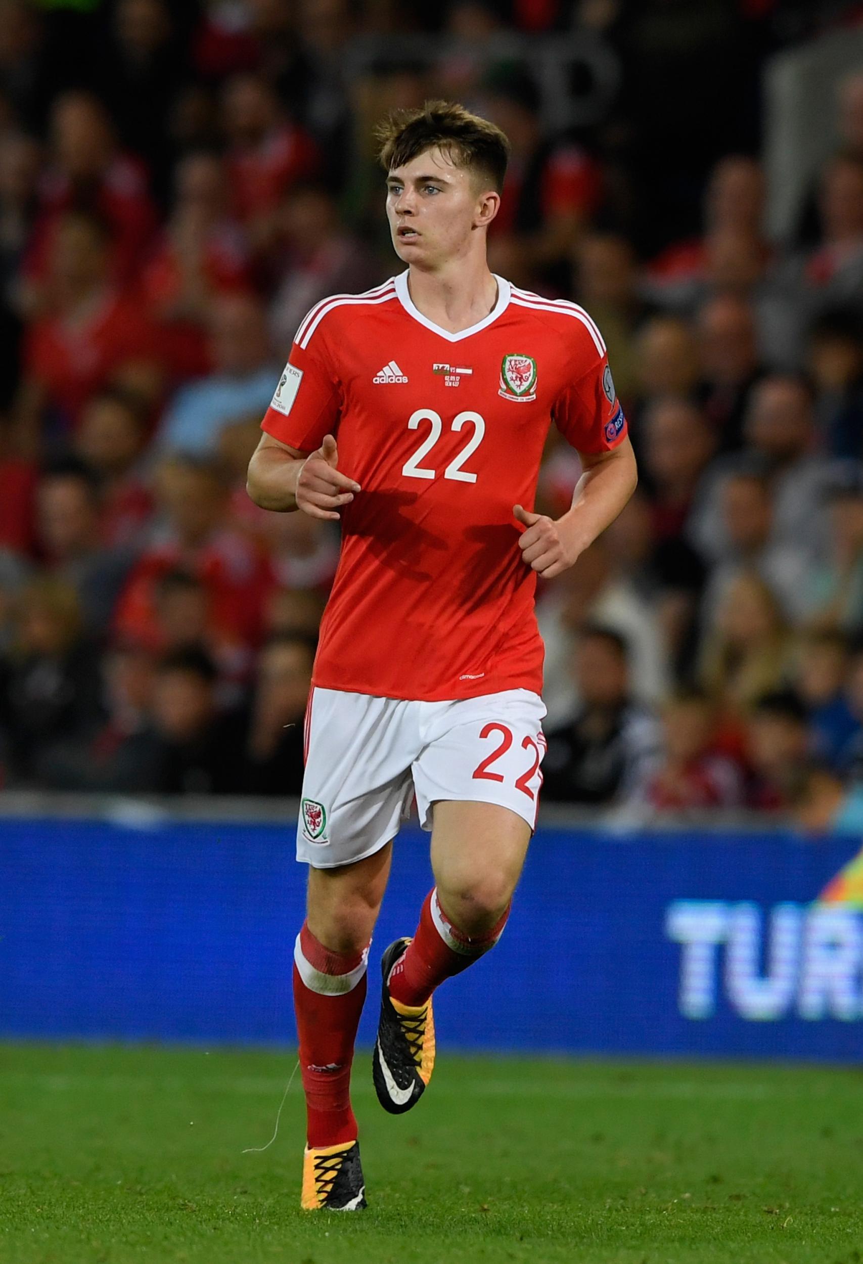 Woodburn didn't take long to make an impression on his Wales debut