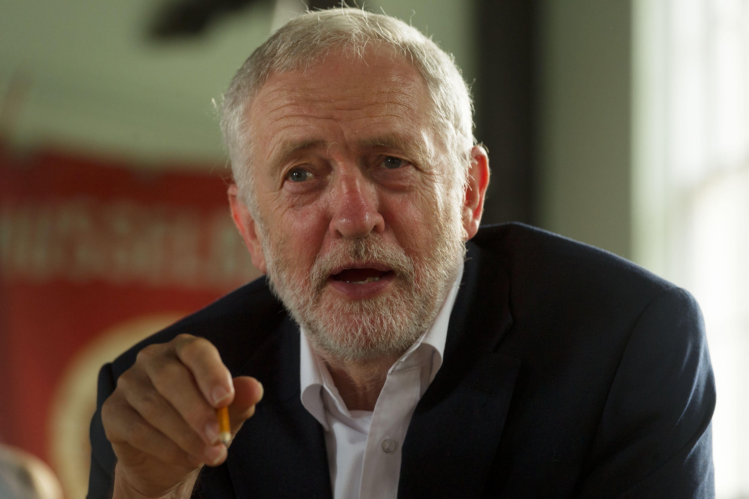 Jeremy Corbyn is continuing his visits to seats he believes Labour can take from the Conservatives in the event of another snap general election