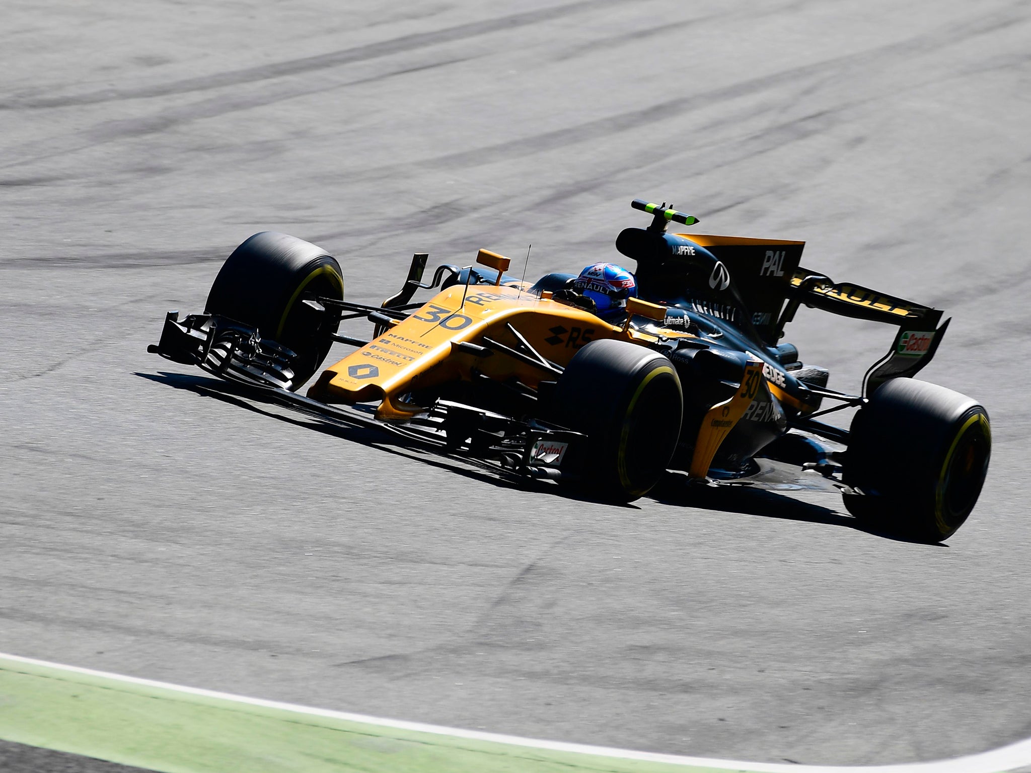 Palmer was unmoved on Alonso's criticism