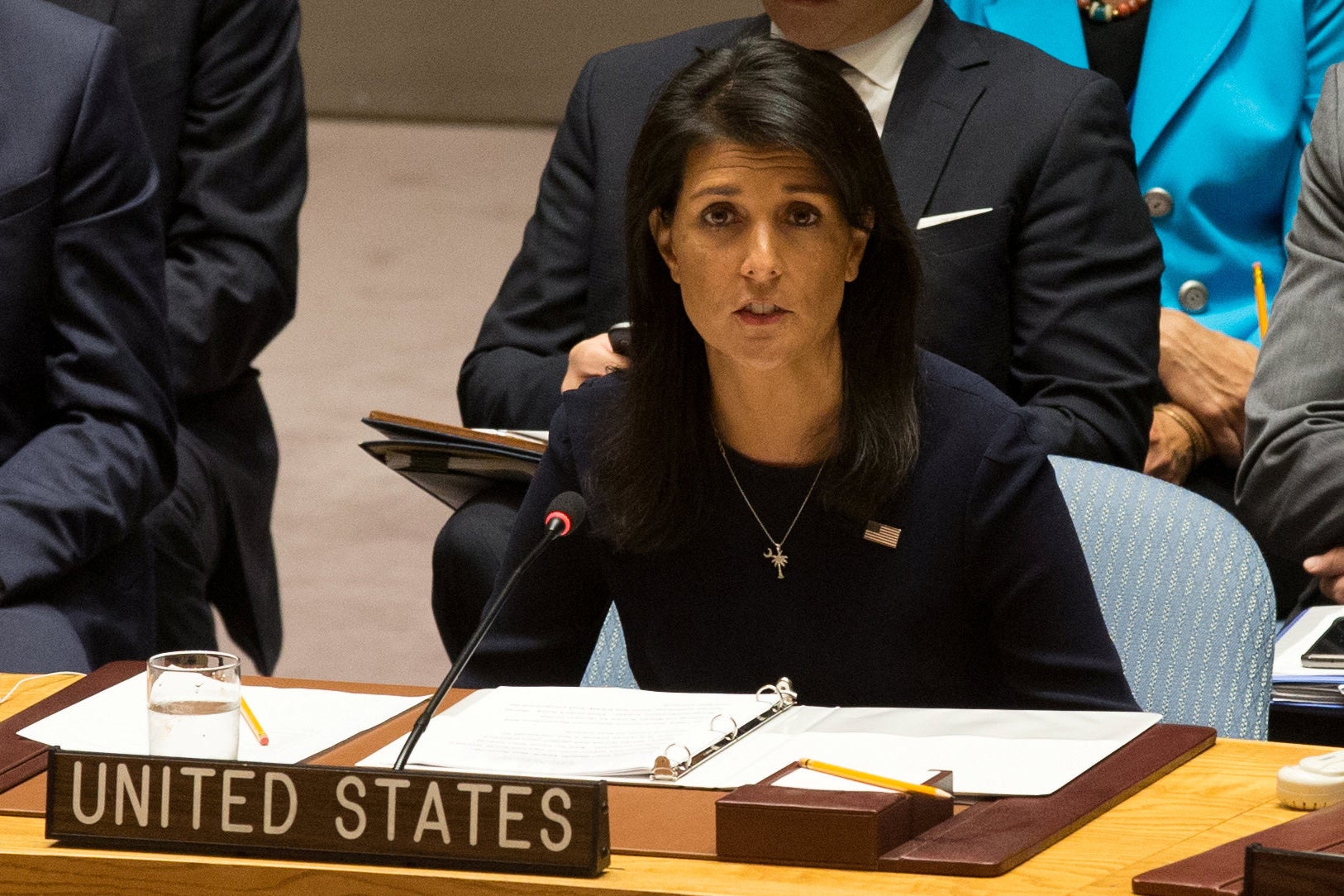 Nikki Haley, the US ambassador to the United Nations