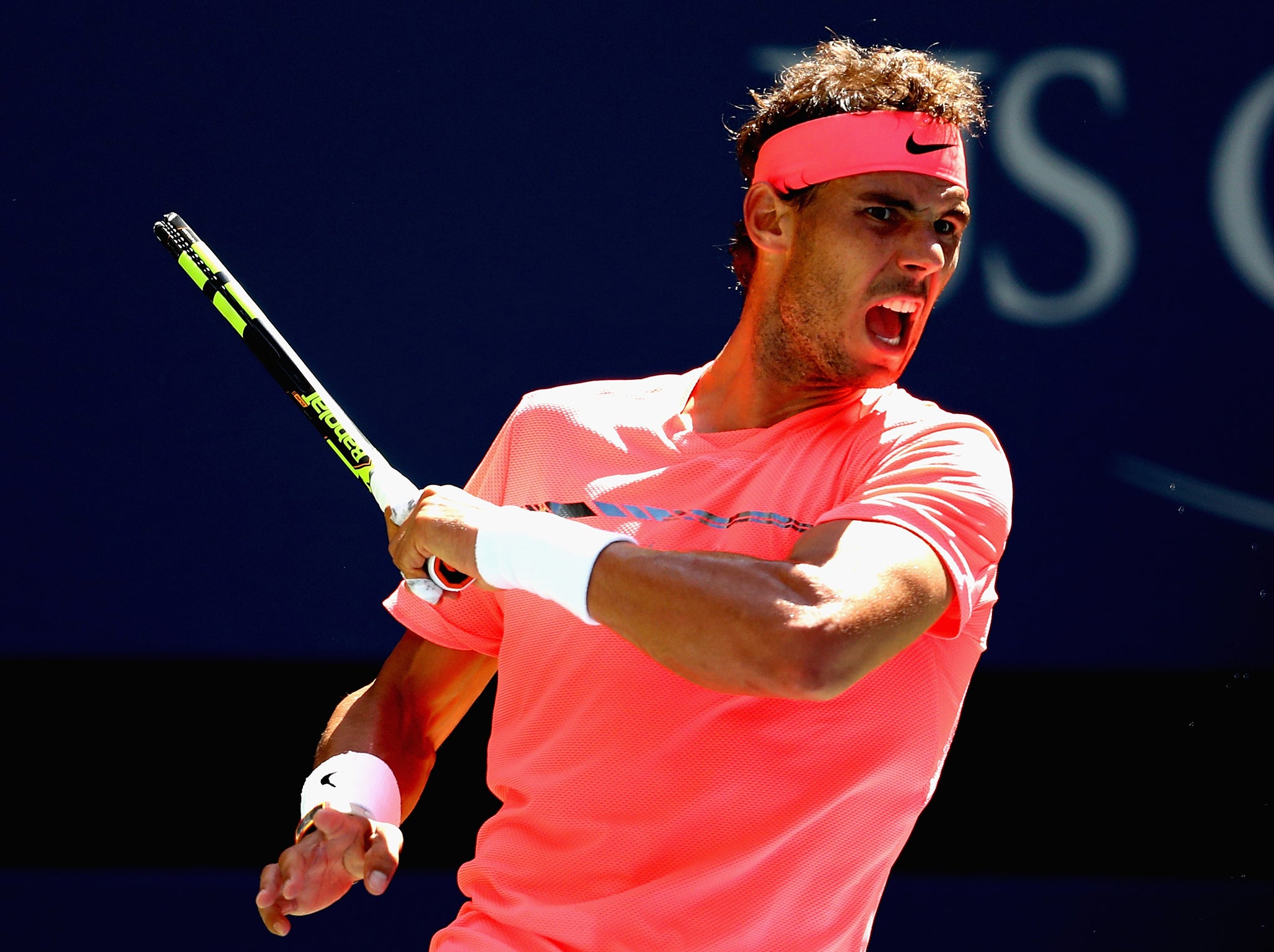 Rafa Nadal made light work of Alexandr Dolgopolov