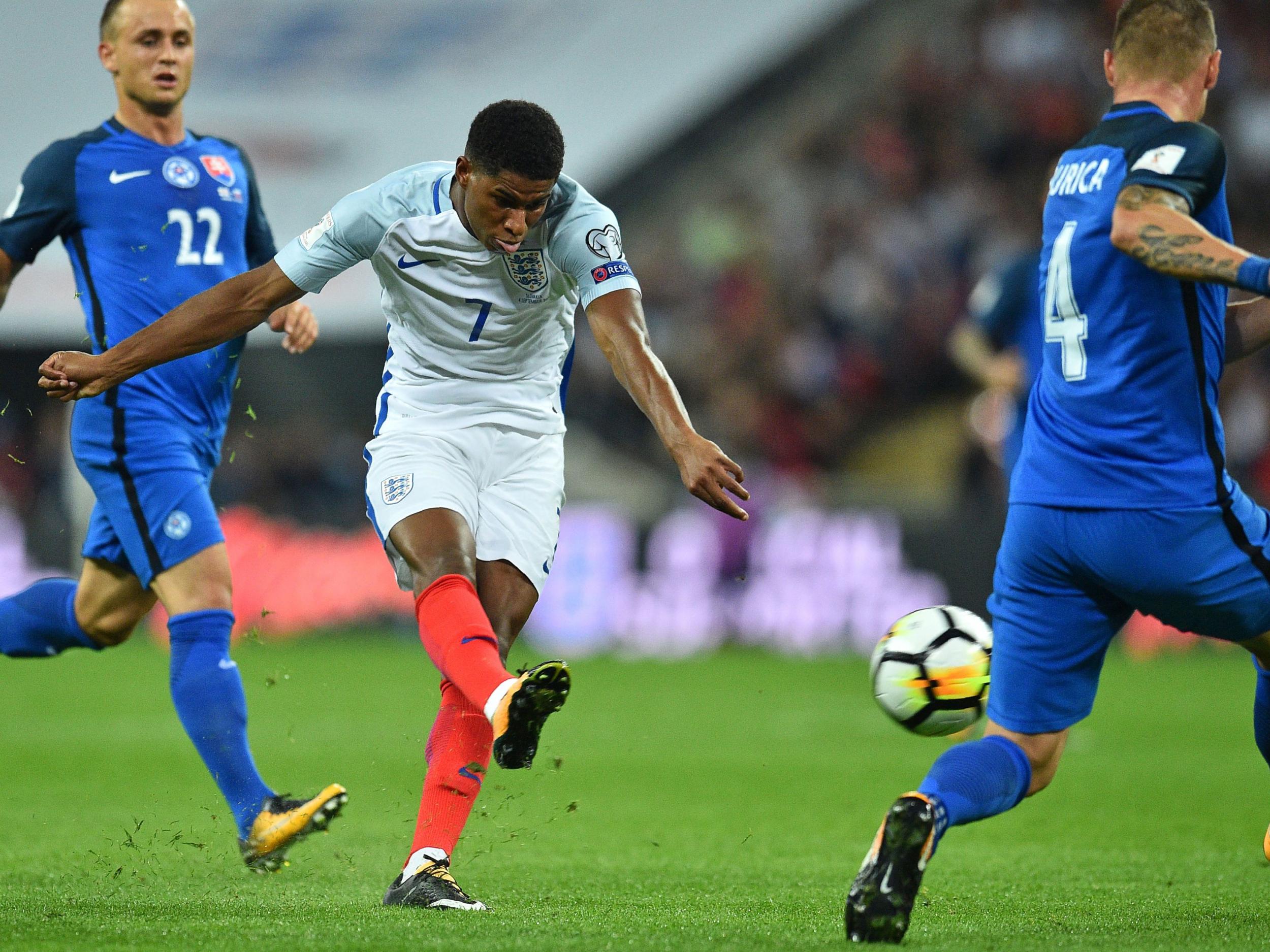 Marcus Rashford scored the decisive goal to atone for his earlier error