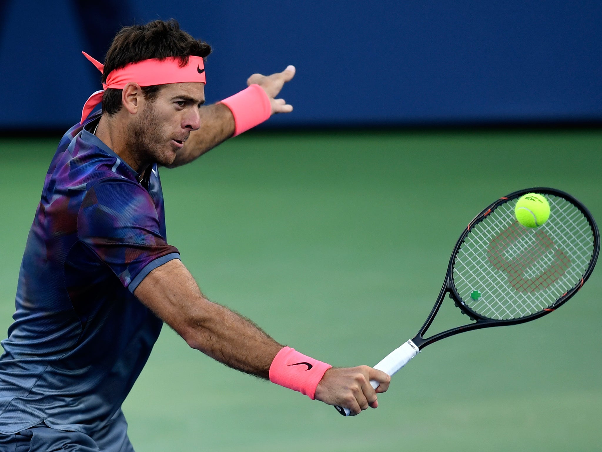 Del Potro's numerous comebacks from wrist injuries have made him a crowd favourite