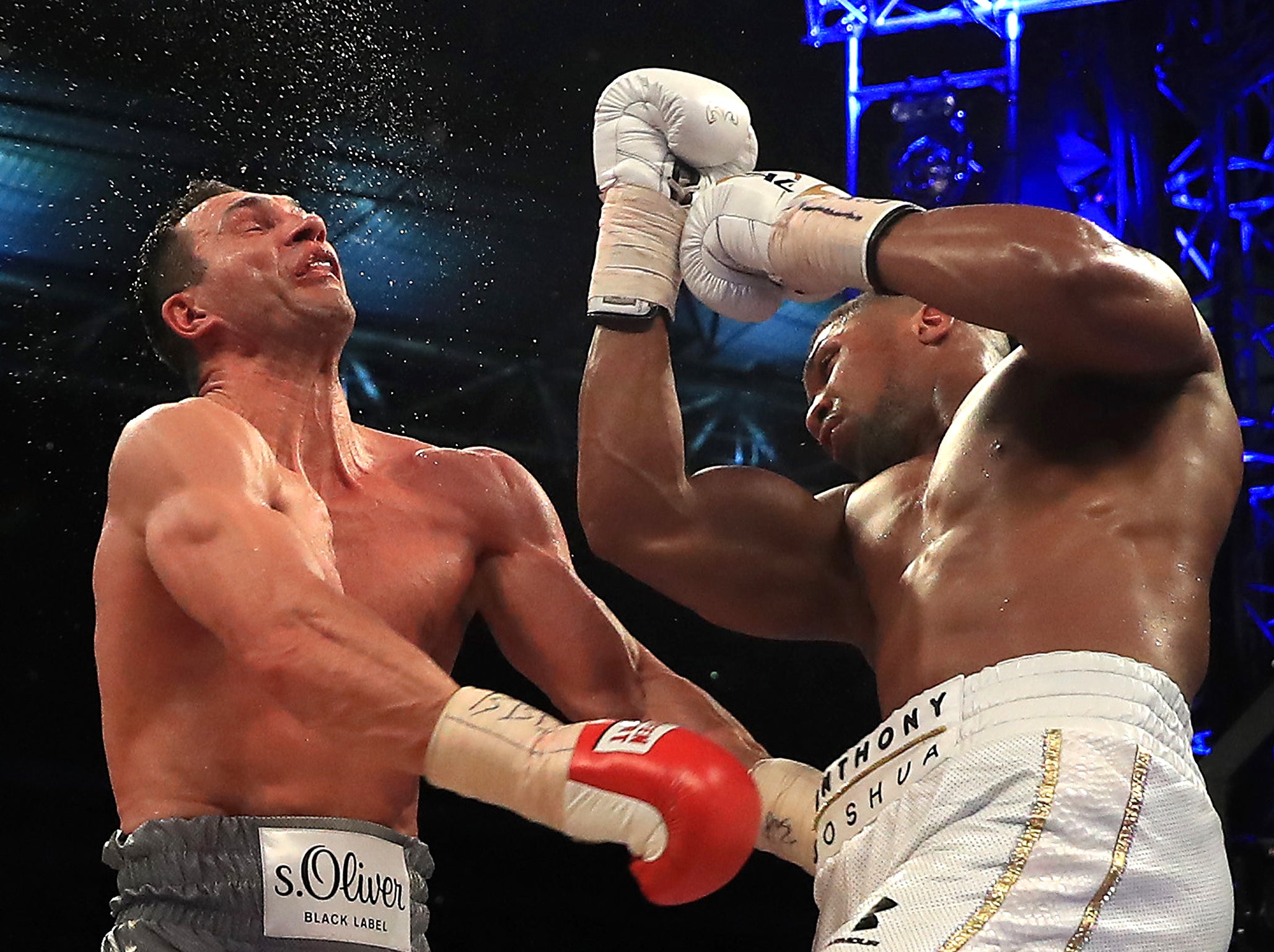 &#13;
Joshua hasn't been in the ring since he defeated Klitschko in May &#13;