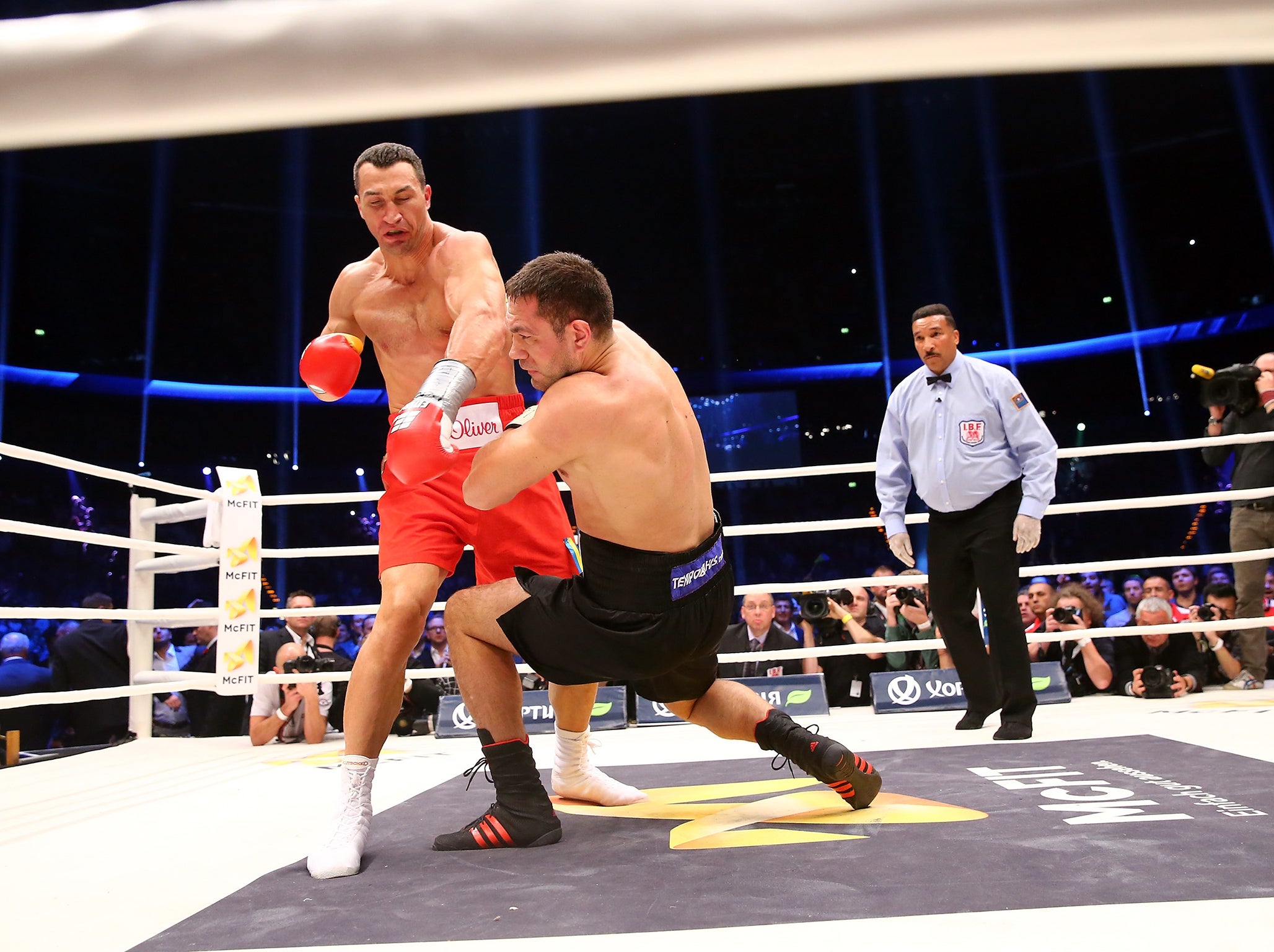 Klitschko made light work of the Bulgarian