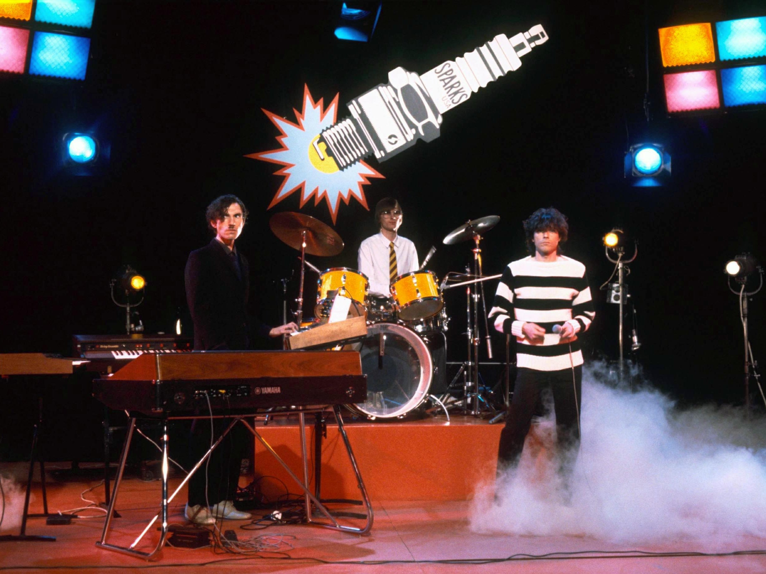 Sparks performing in 1979, the year they released their influential ‘No. 1 in Heaven’ album