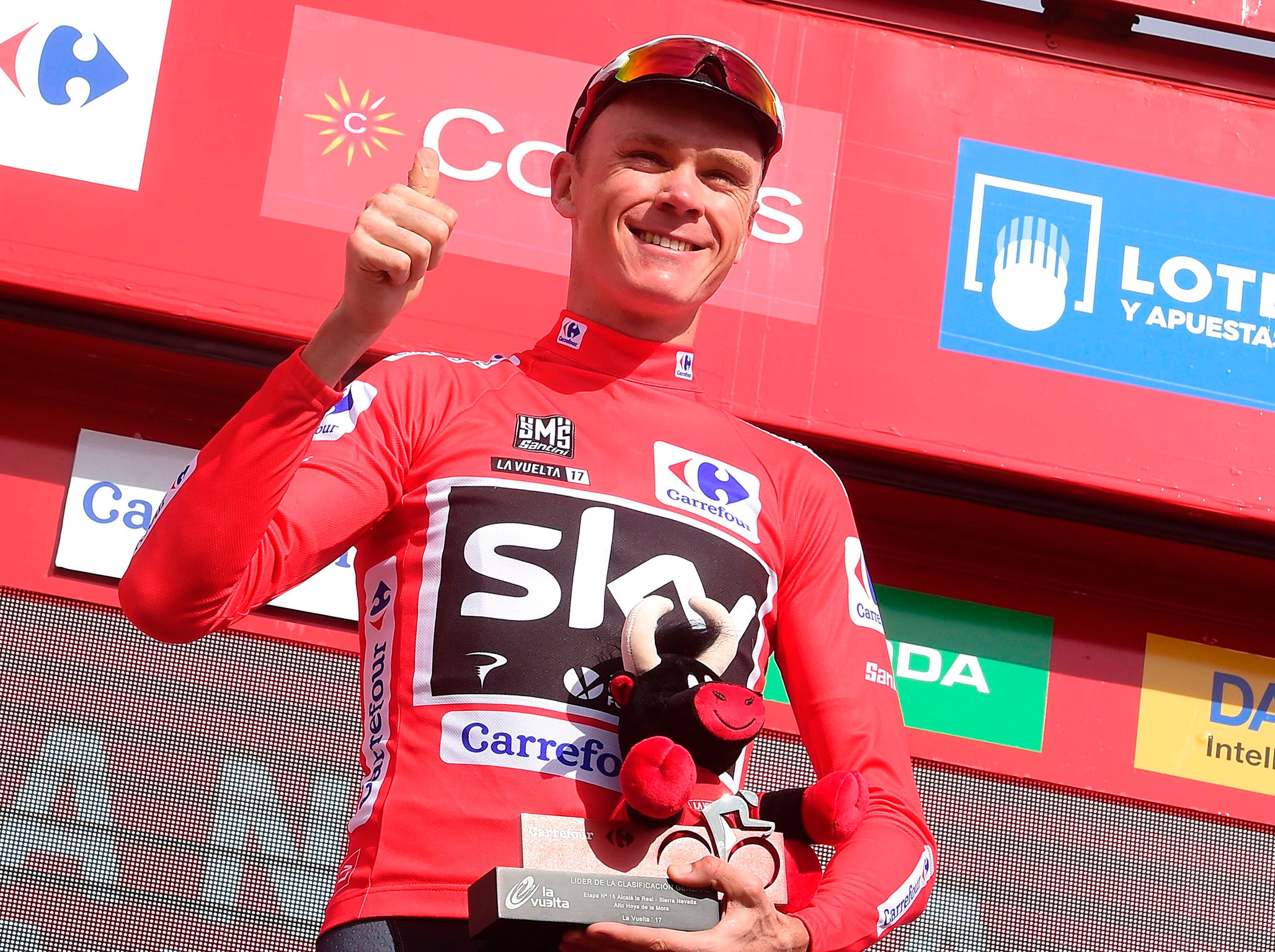 Froome also holds on to his 2017 Vuelta a Espana title