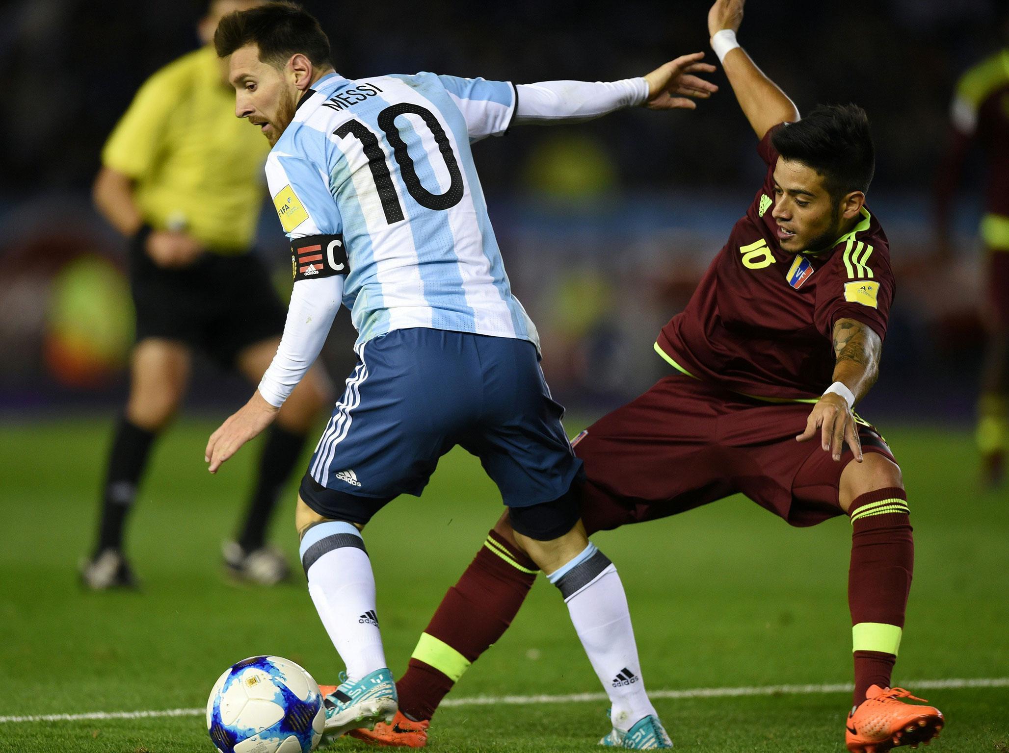 &#13;
Messi was unable to lift Argentina to the win they sorely needed &#13;