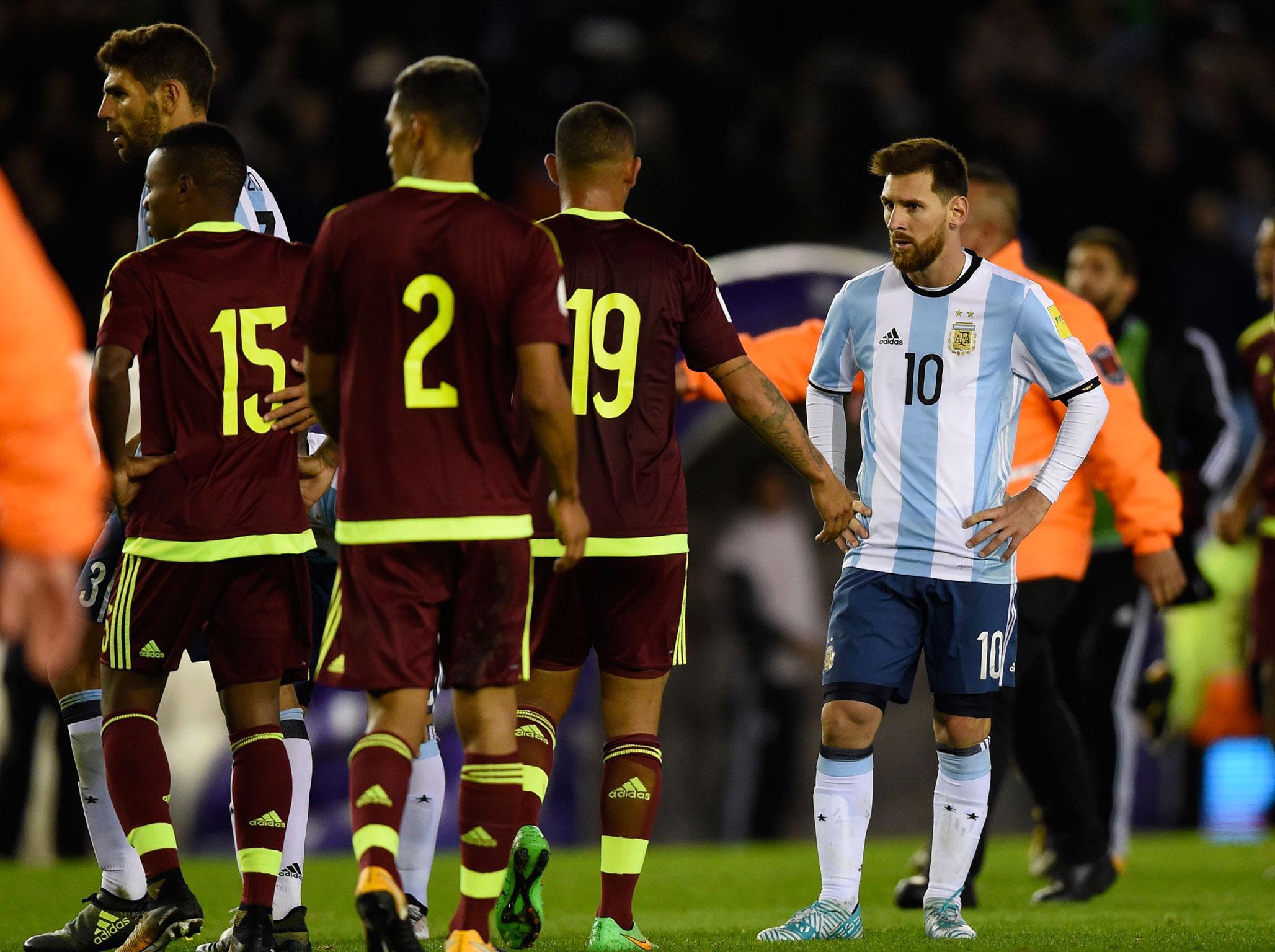 &#13;
Argentina are now staring down the barrel with two qualifying games remaining &#13;