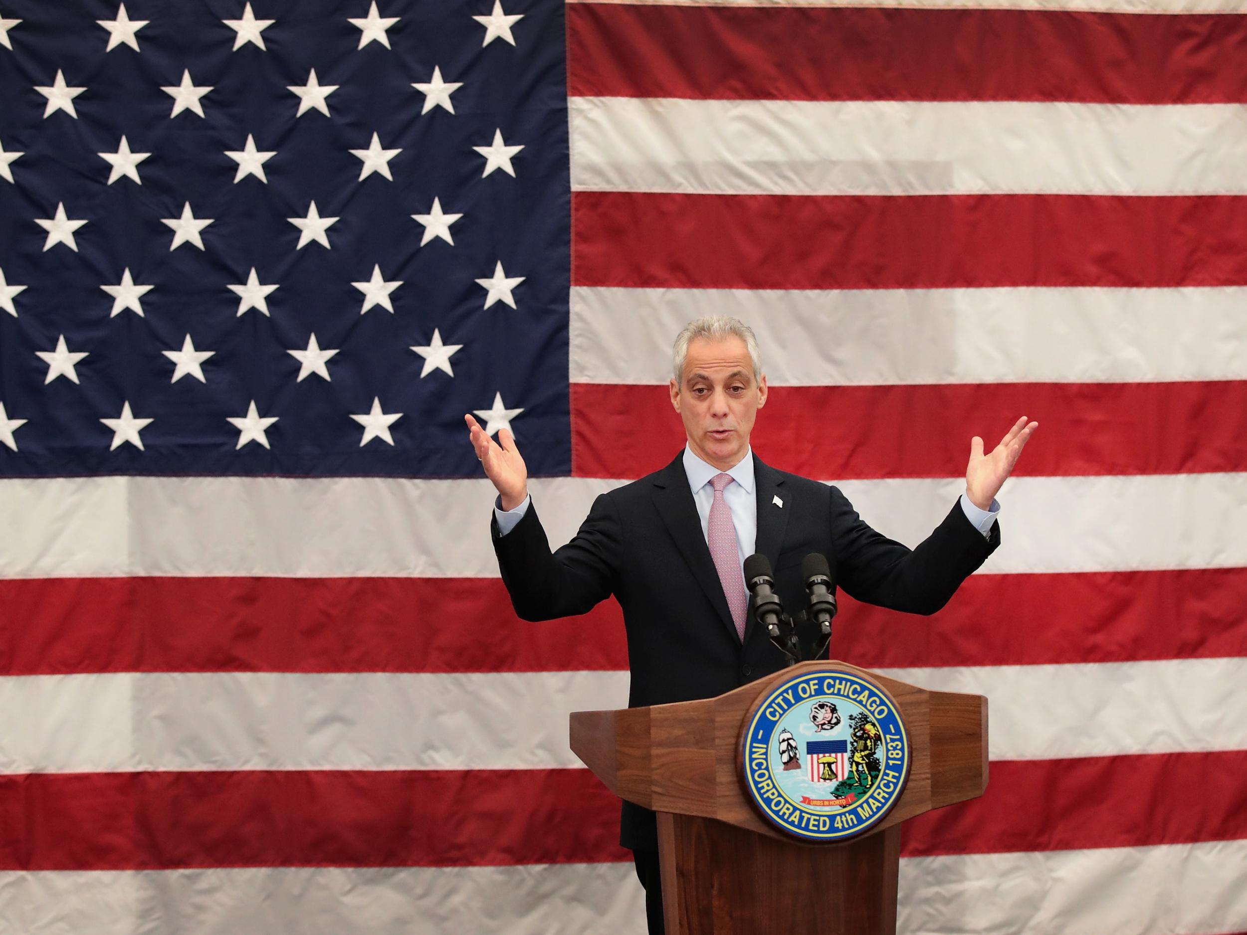 Rahm Emanuel, Chiacgo's two-term incumbent mayor, has announced he will not seek re-election