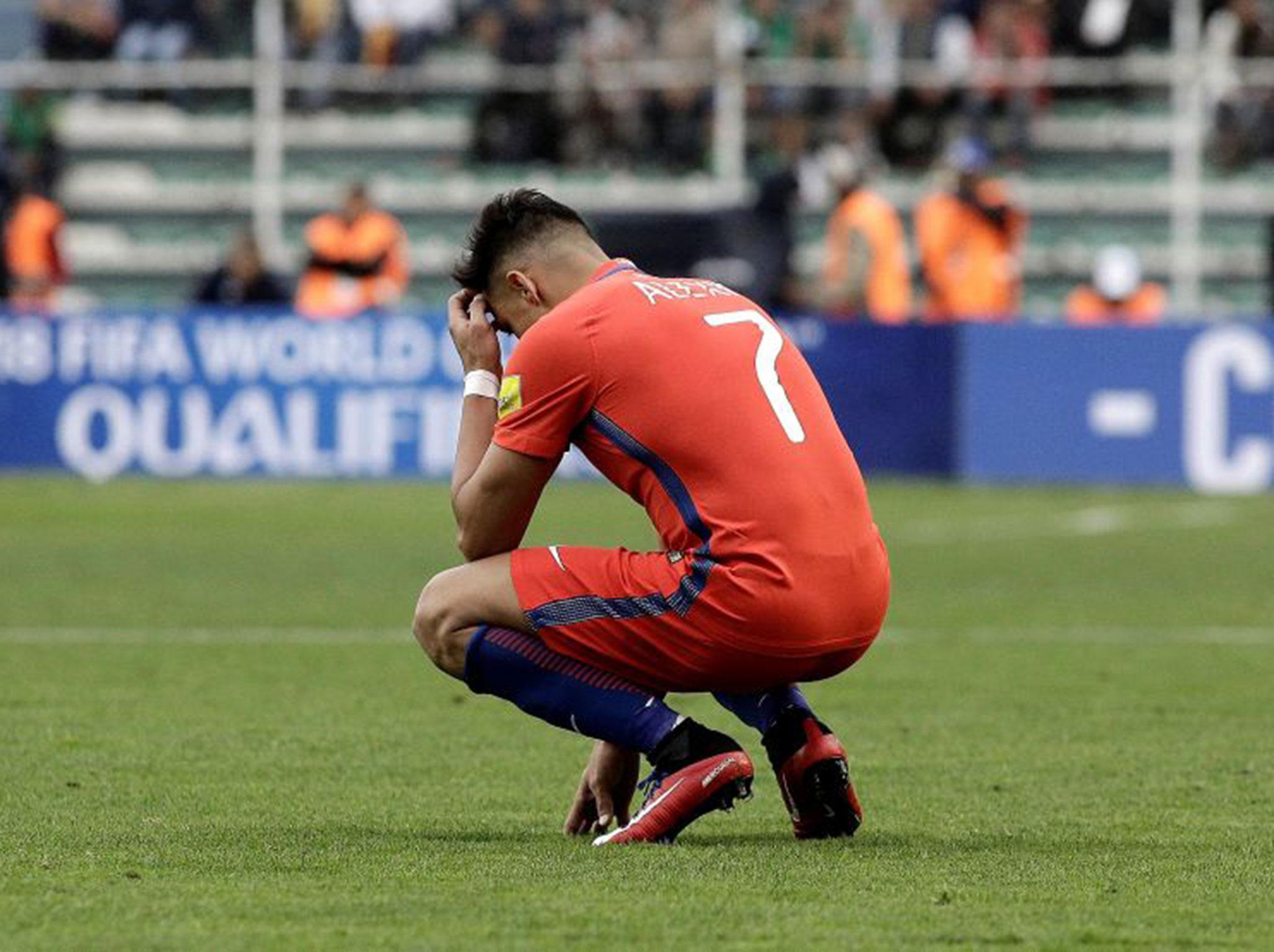 &#13;
Sanchez was on international duty with Chile when his transfer fell through &#13;